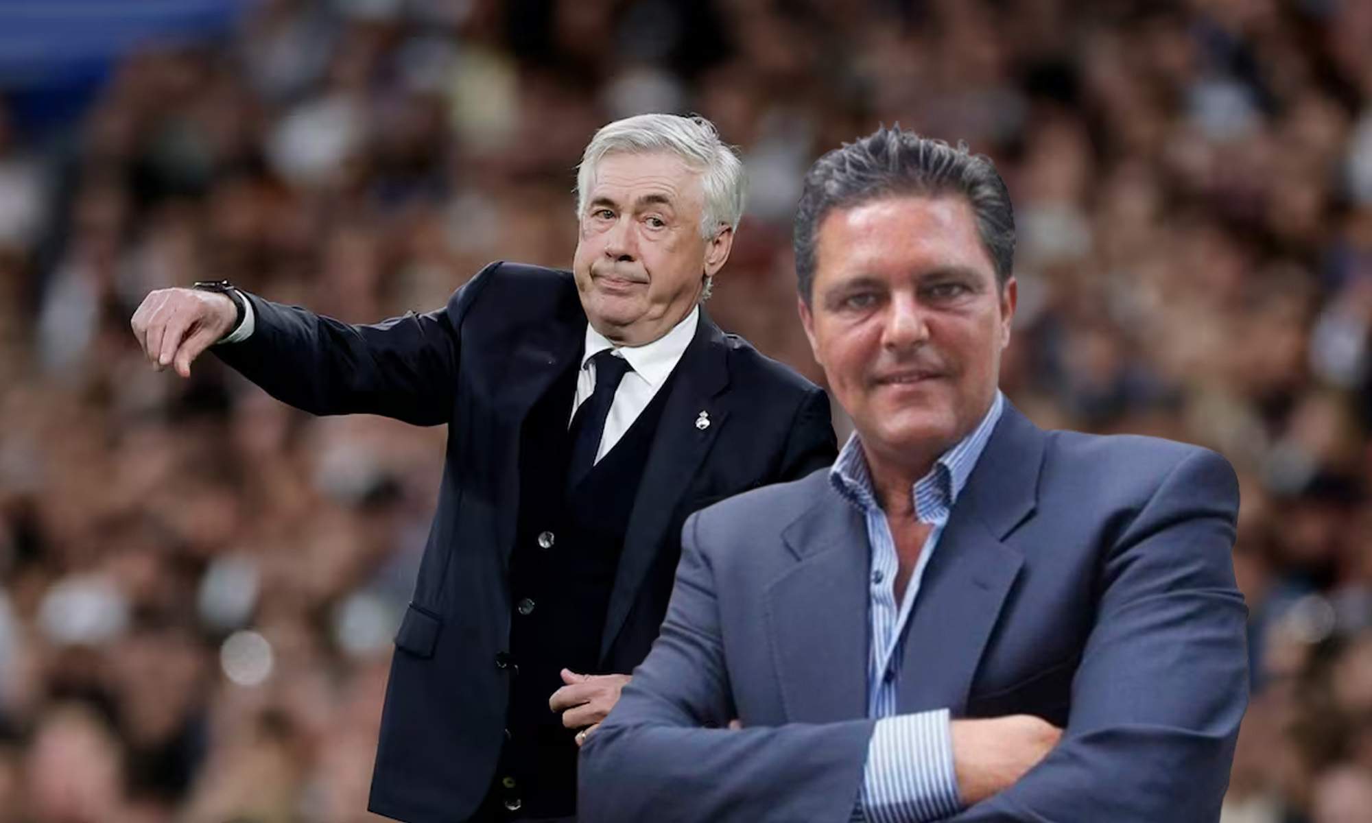 Ancelotti y Maroto