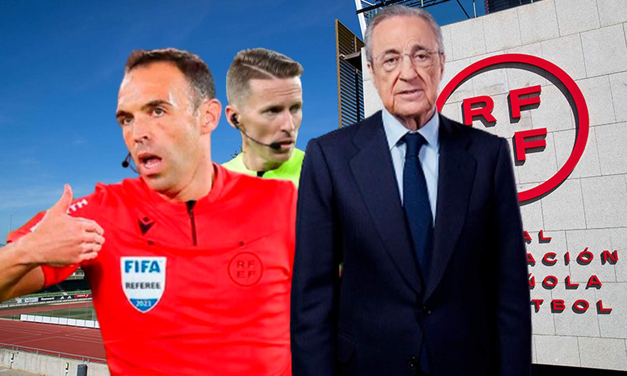 Florentino y árbitros