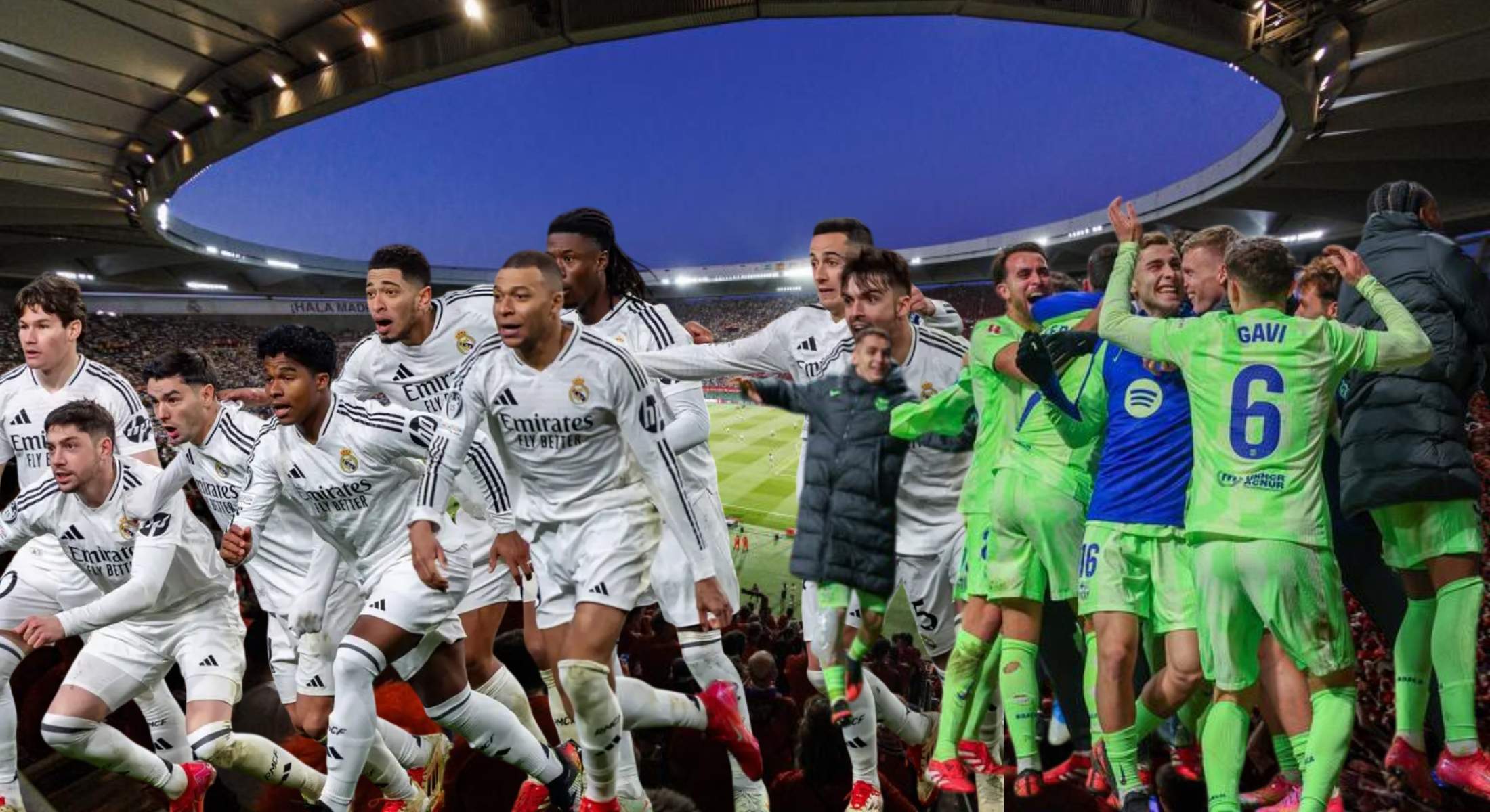 El Real Madrid barre al Barça en la final de Copa