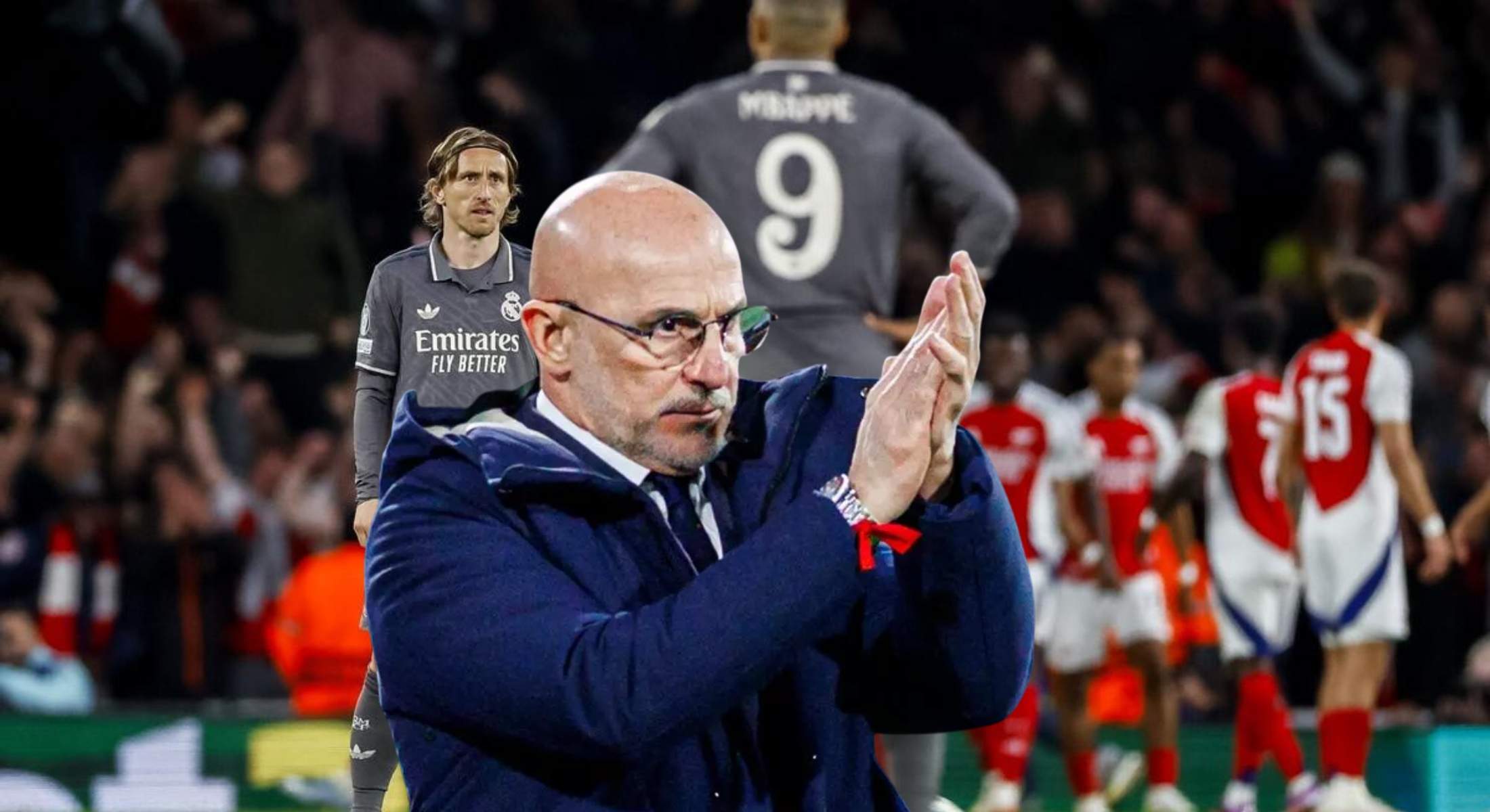 De La Fuente habla de la remontada del Real Madrid