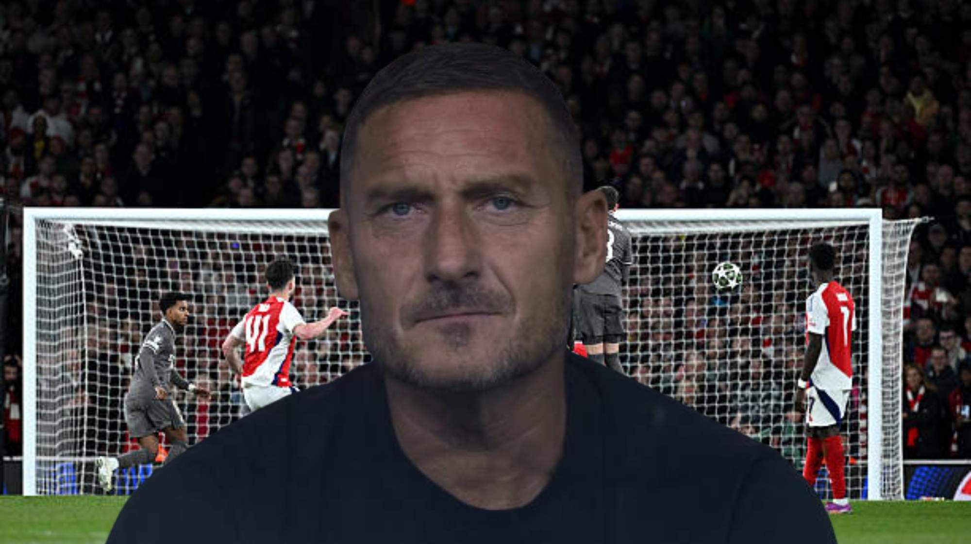 Totti no duda sobre la remontada del Real Madrid. 