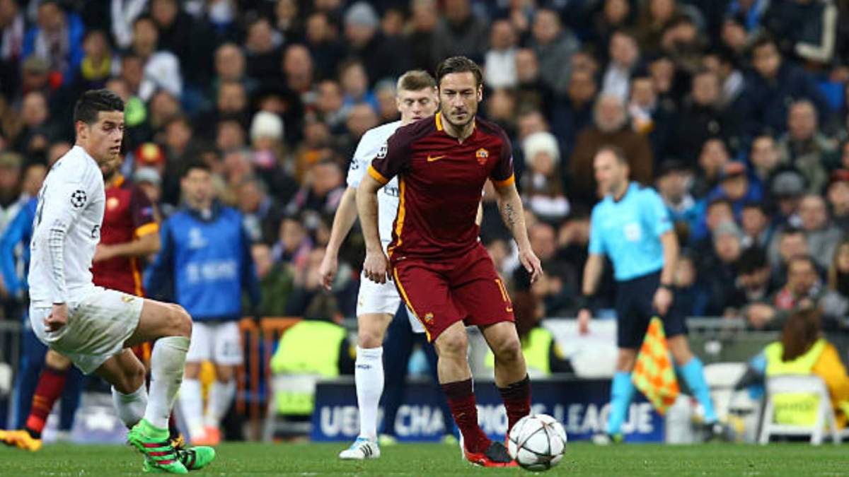 Totti siempre fue un viejo anhelo del Real Madrid de Florentino Pérez. 