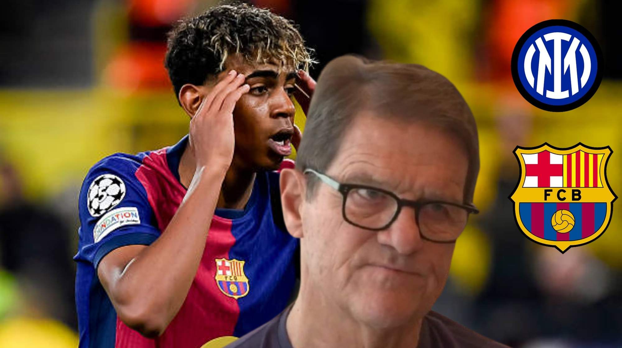 Capello avisa a Yamal sobre lo que se viene en Champions. 