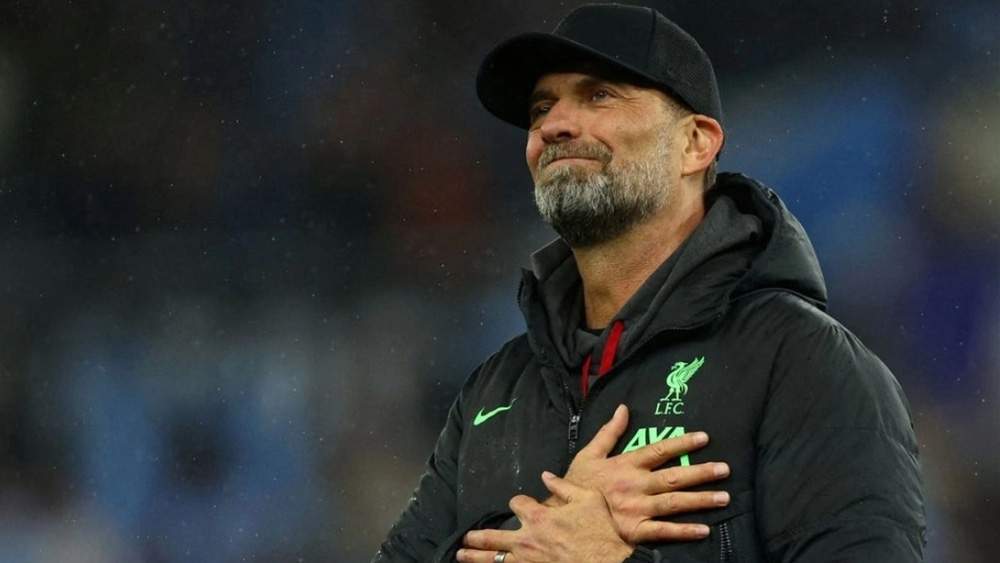 Klopp cuando entrenaba al Liverpool Klopp cuando entrenaba al Liverpool