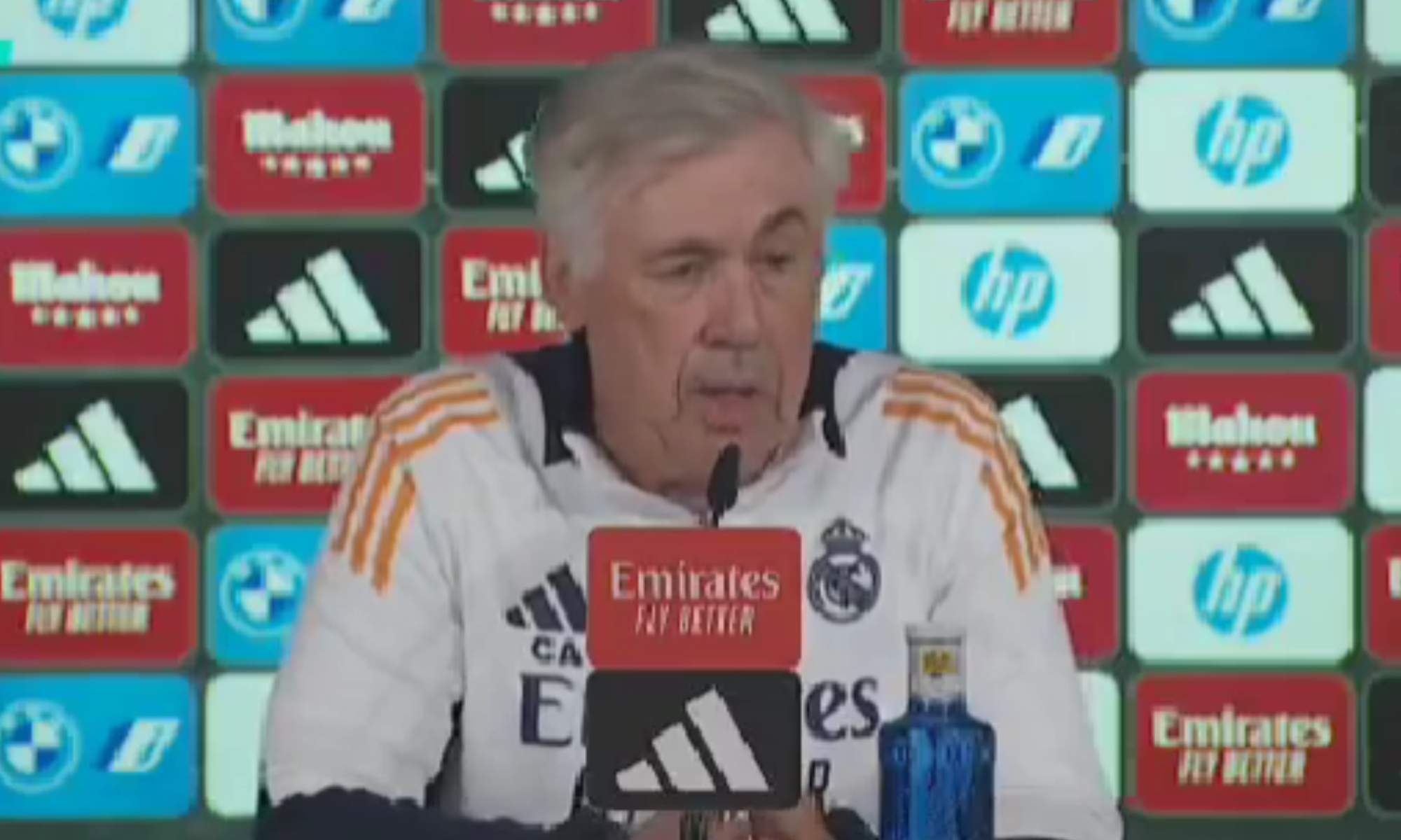 Ancelotti desvela la conversación que tuvo con Florentino tras la derrota en Champions contra el Arsenal