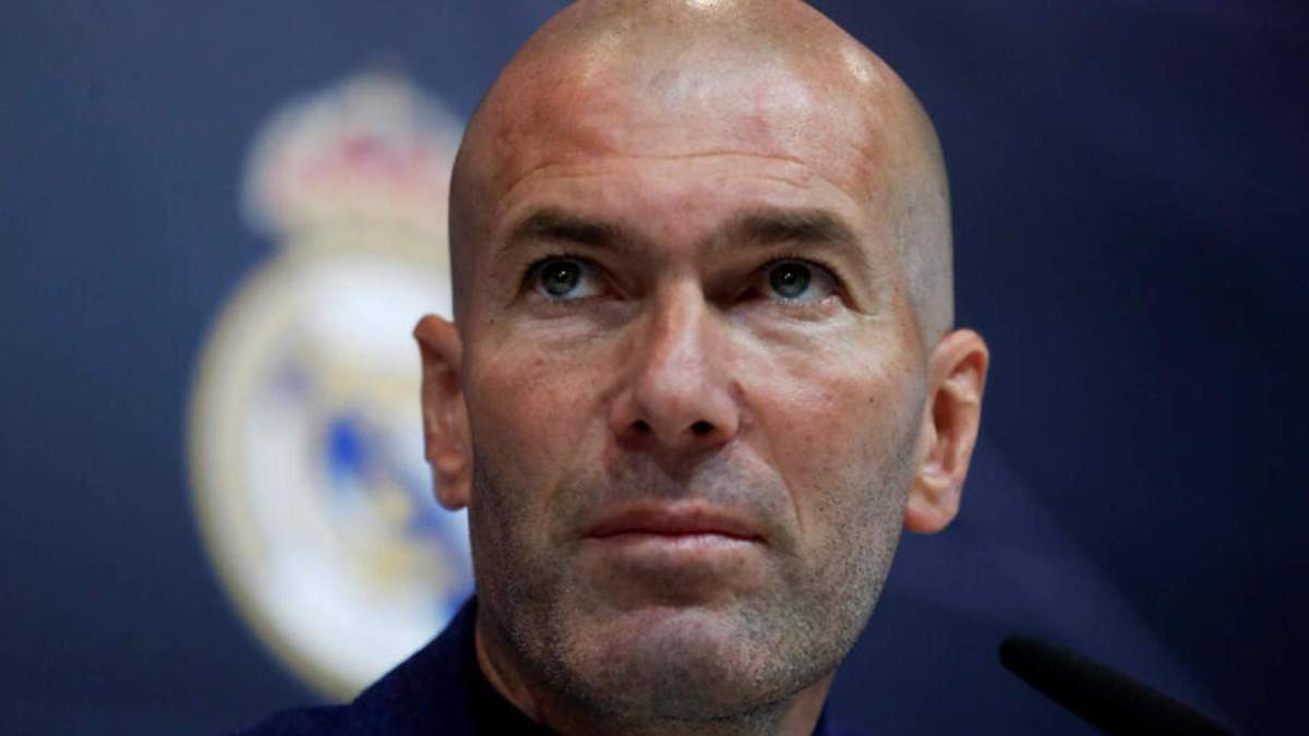 Zinedine Zidane como entrenador del Real Madrid. Zinedine Zidane como entrenador del Real Madrid.
