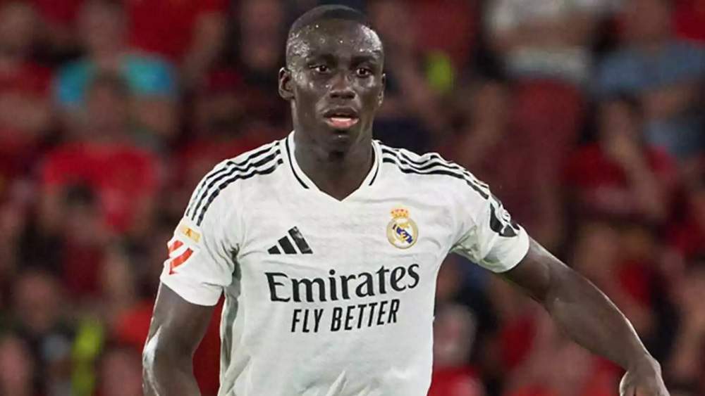 Mendy jugando con el Real Madrid Mendy jugando con el Real Madrid