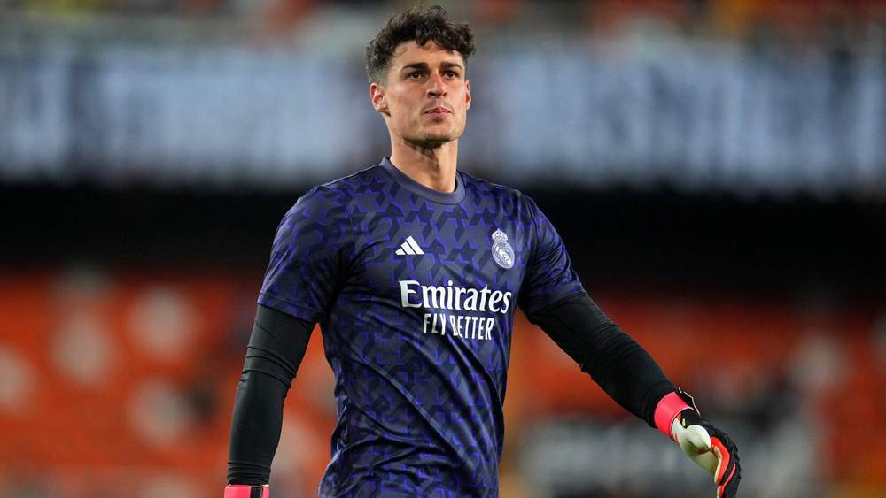 Kepa con el Real Madrid Kepa con el Real Madrid