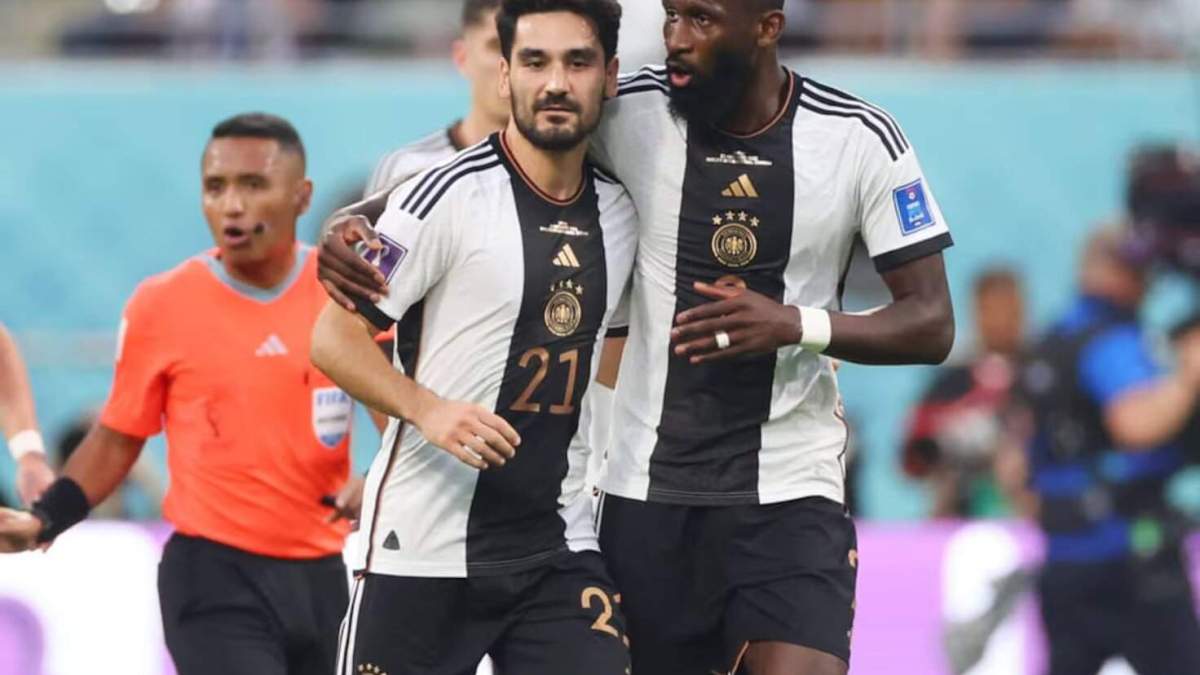 Gündogan y Rüdiger durante un partido con la selección alemana Gündogan y Rüdiger durante un partido con la selección alemana