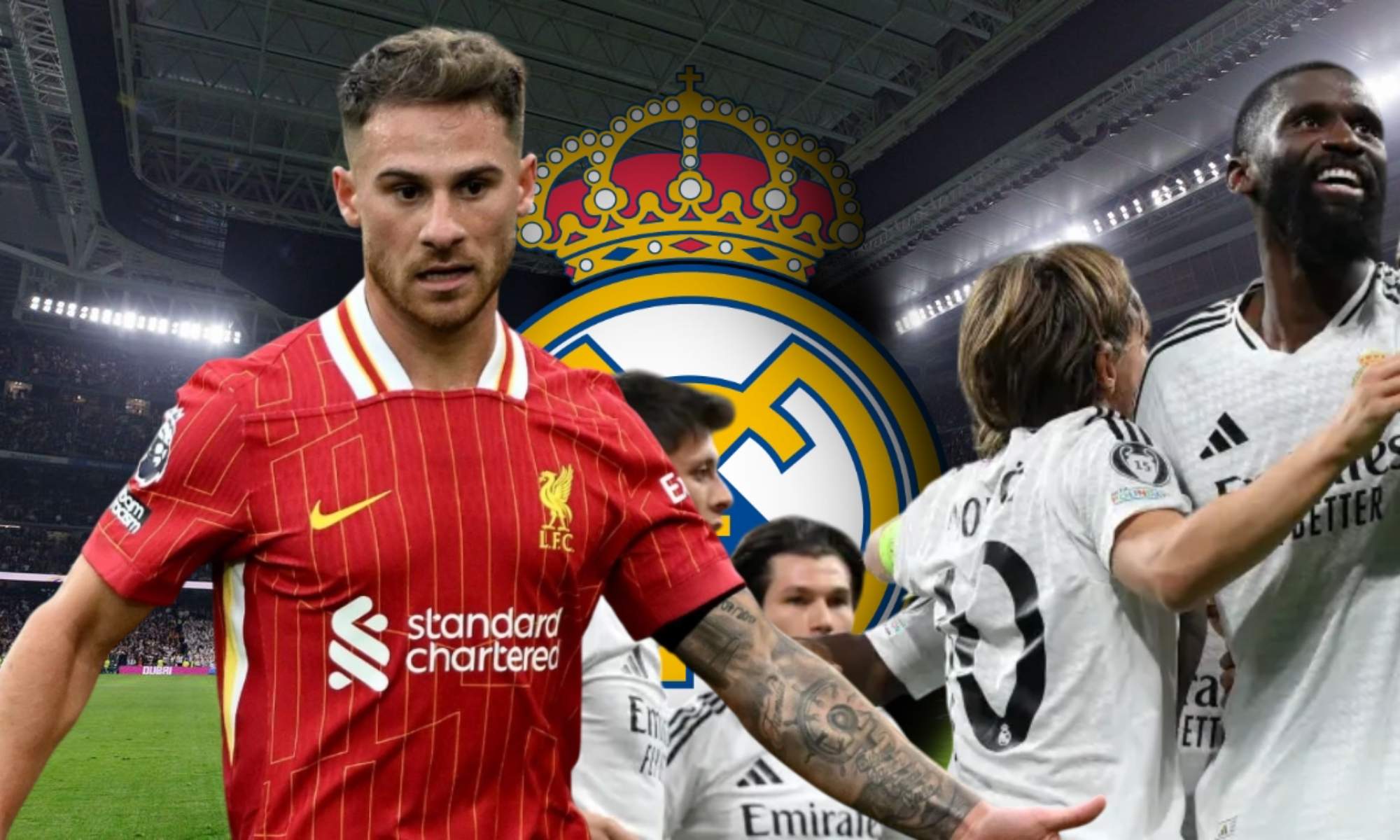 El Real Madrid, interesado en Alexis Mac Allister, podría hacerse con el centrocampista del Liverpool, incluyendo en la operación a un futbolista actual de la plantilla.