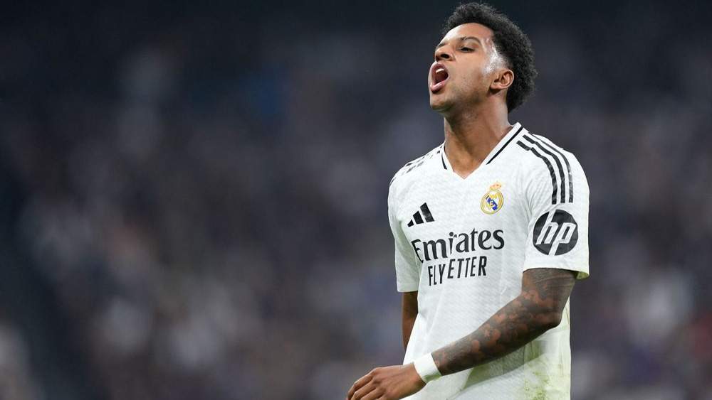 Rodrygo jugando con el Real Madrid Rodrygo jugando con el Real Madrid