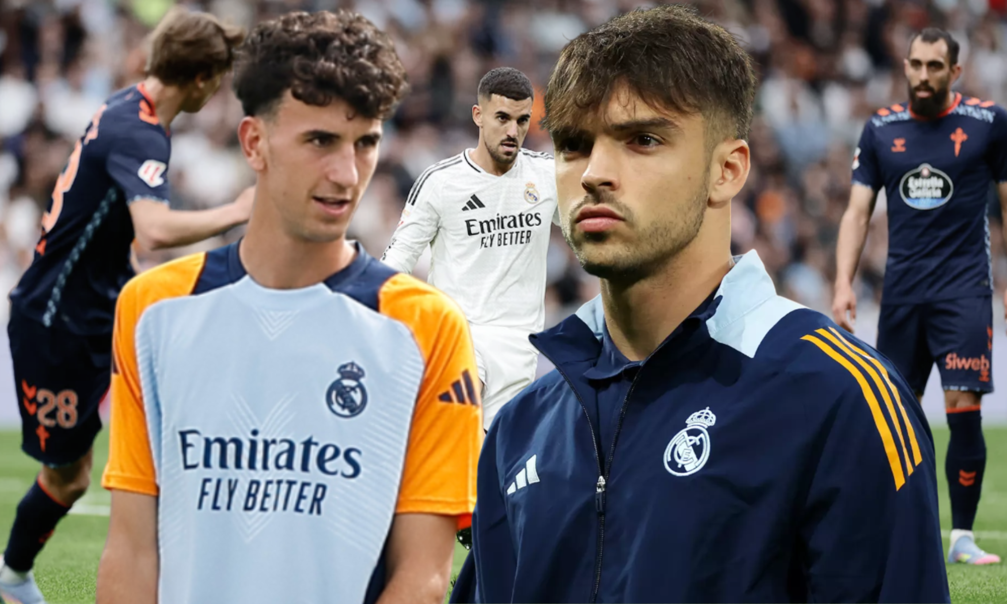 Raúl Asencio y Jacobo Ramón despiertan sensaciones diferentes en el Real Madrid