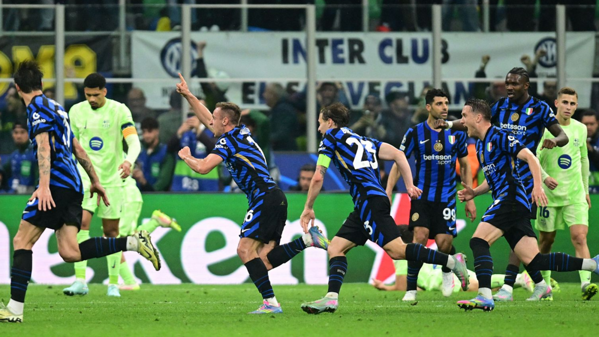 El Inter de Milán eliminó al FC Barcelona en semifinales de Champions League