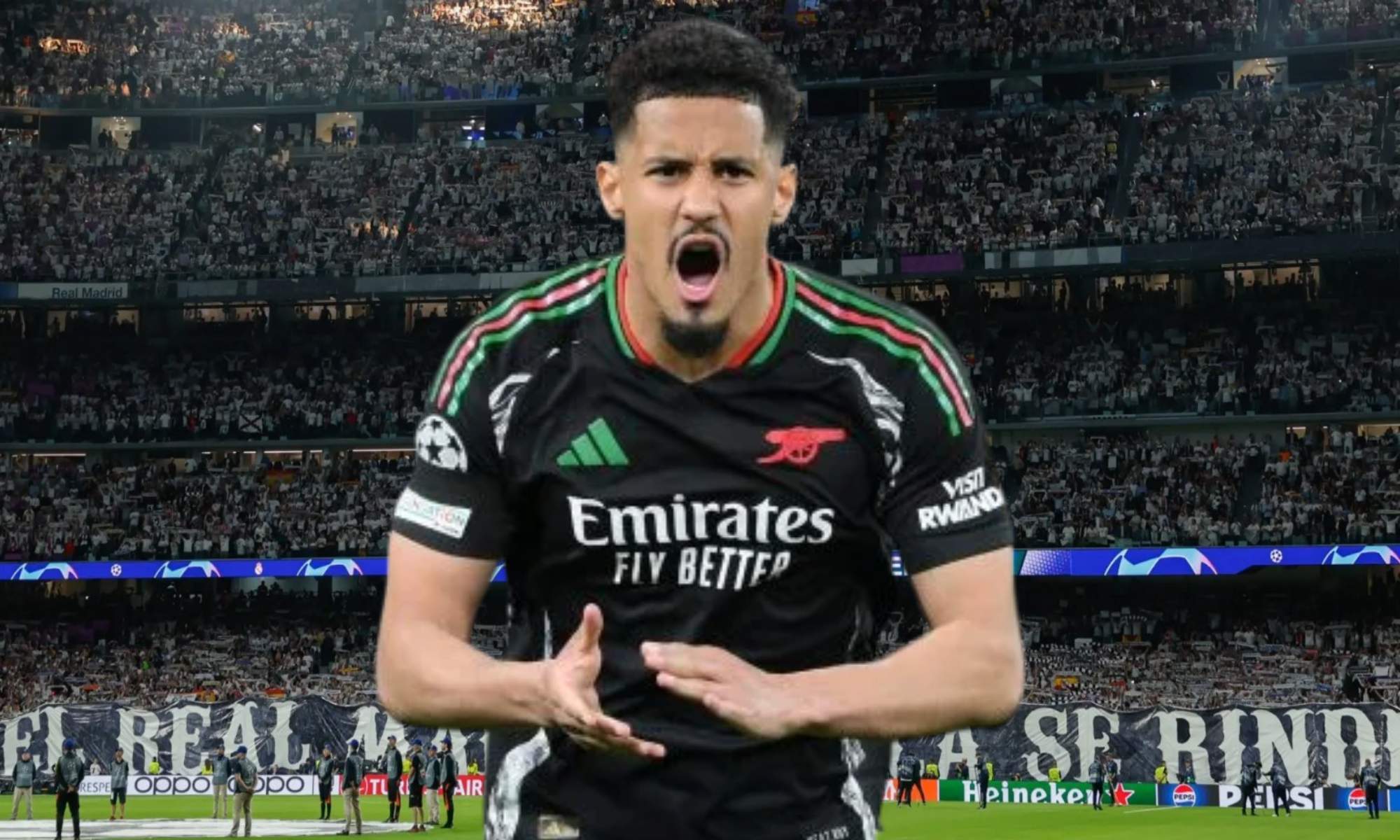 El Arsenal toma cartas en el asunto sobre el futuro de Saliba