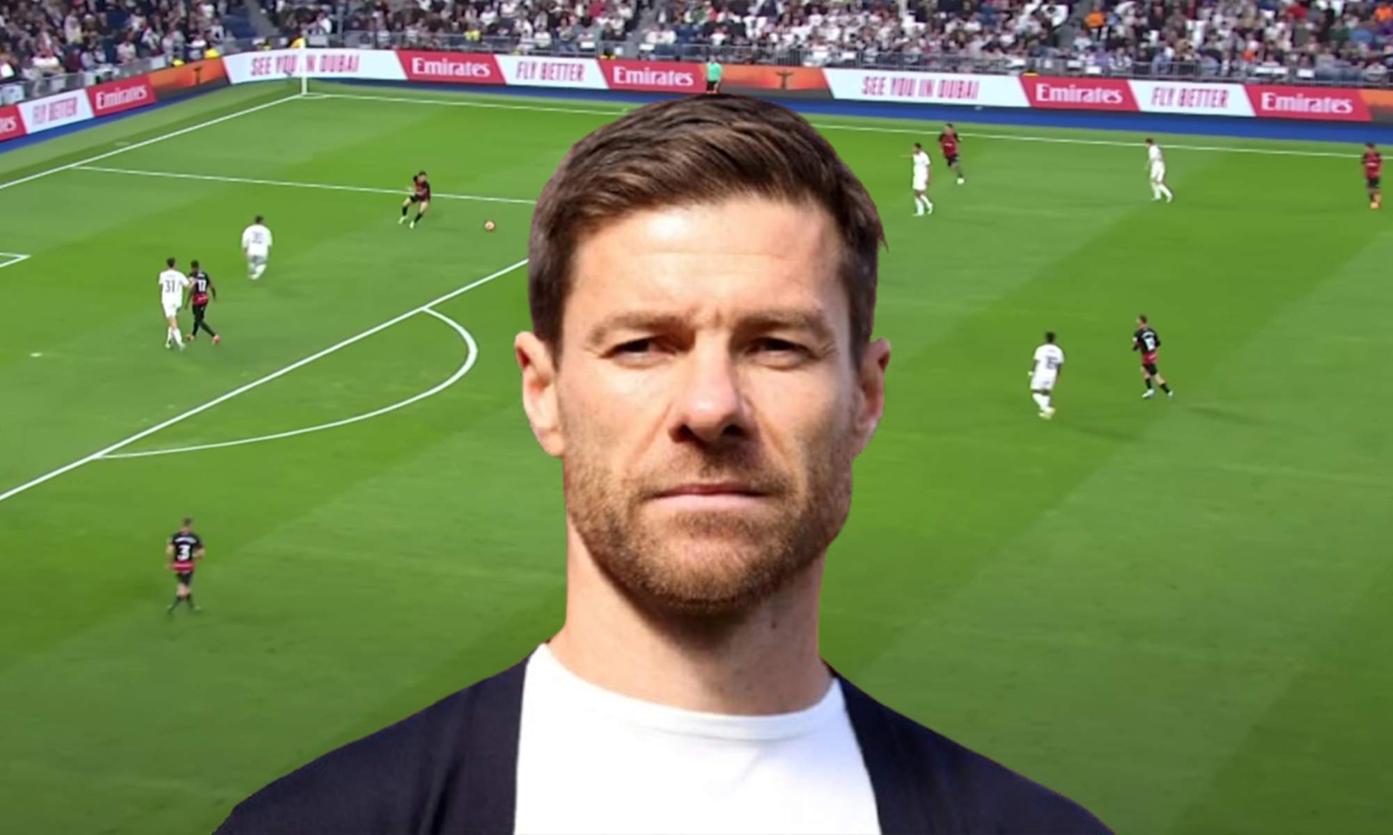Xabi Alonso y una captura del Real Madrid - Mallorca. Xabi Alonso y una captura del Real Madrid - Mallorca.