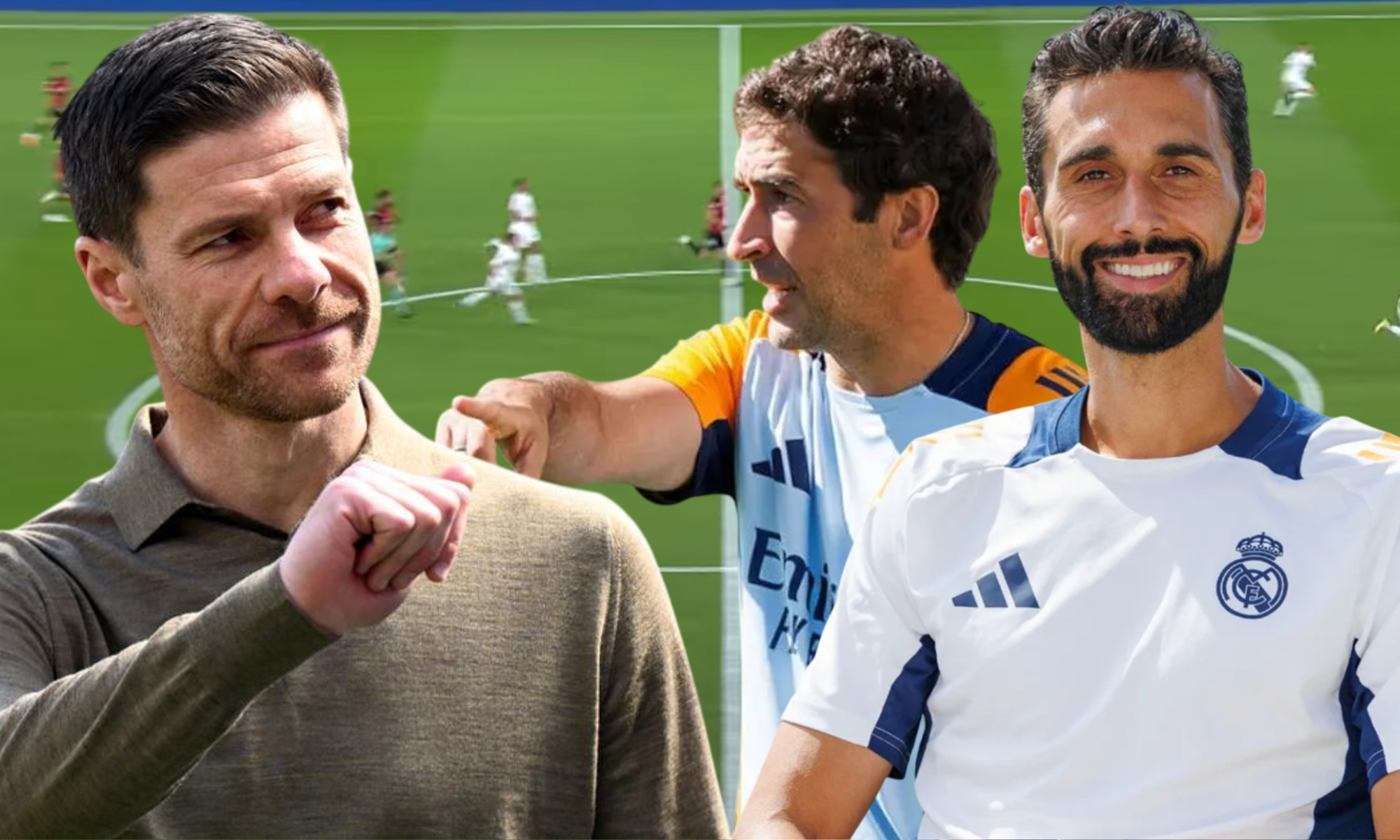 Xabi Alonso pide referencias a Raúl González y Álvaro Arbeloa para sus próximos fichajes
