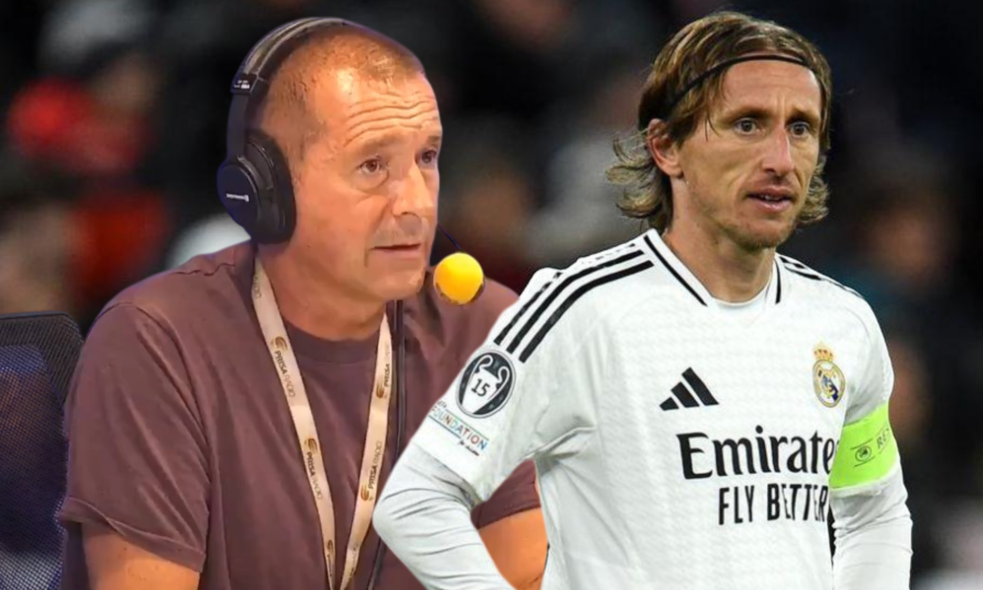 Manu Carreño señala el nuevo entorno futbolístico elegido por Luka Modric