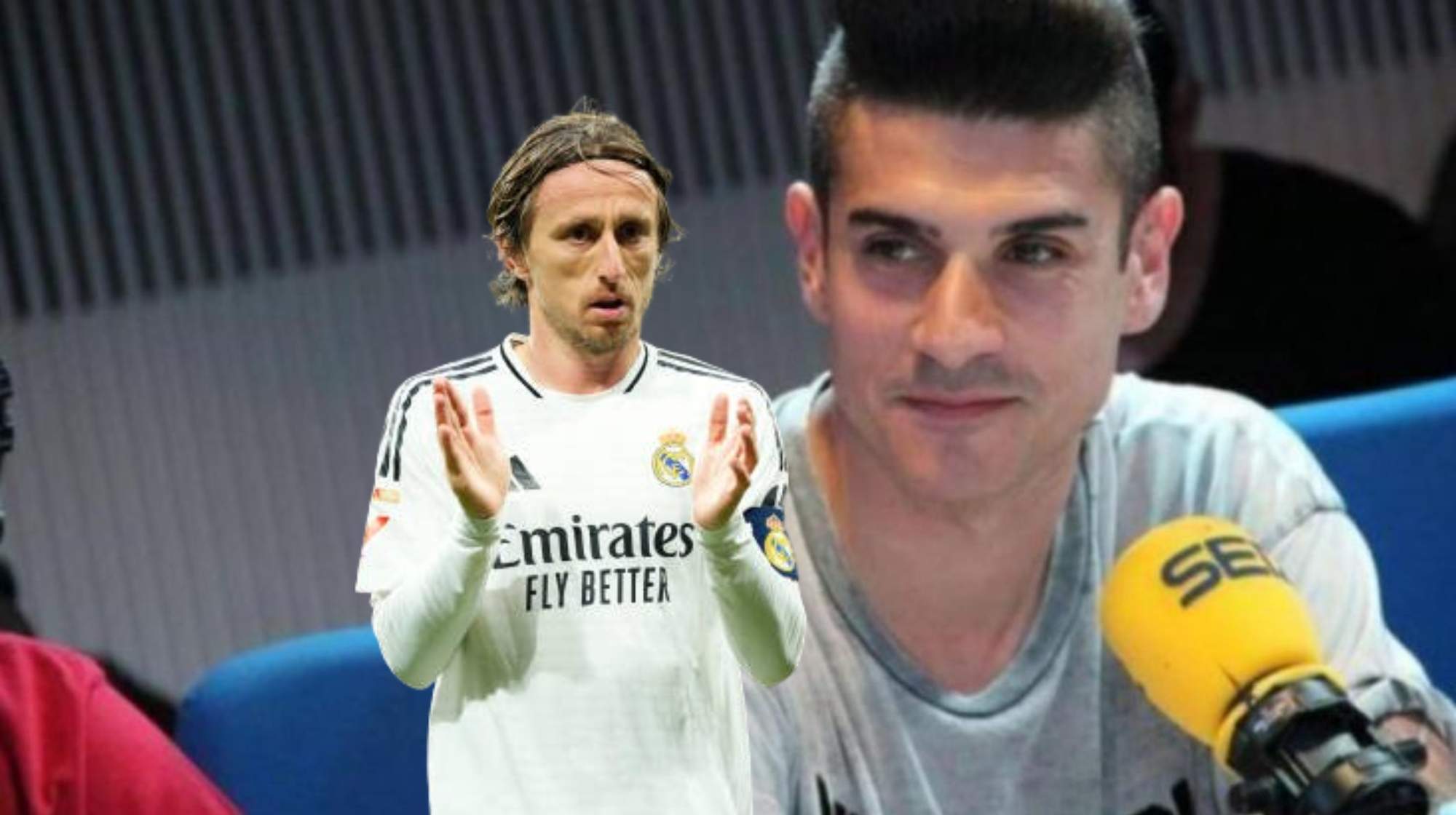 Álvaro Benito no duda de que haría con el futuro de Modric. 