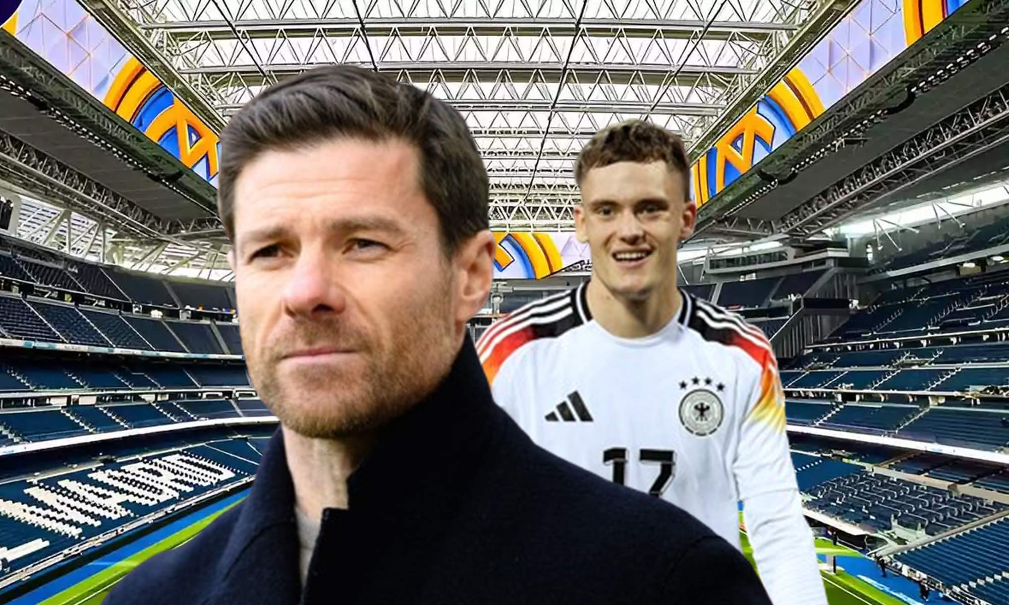 Xabi Alonso, Florian Wirtz y el Santiago Bernabéu. 