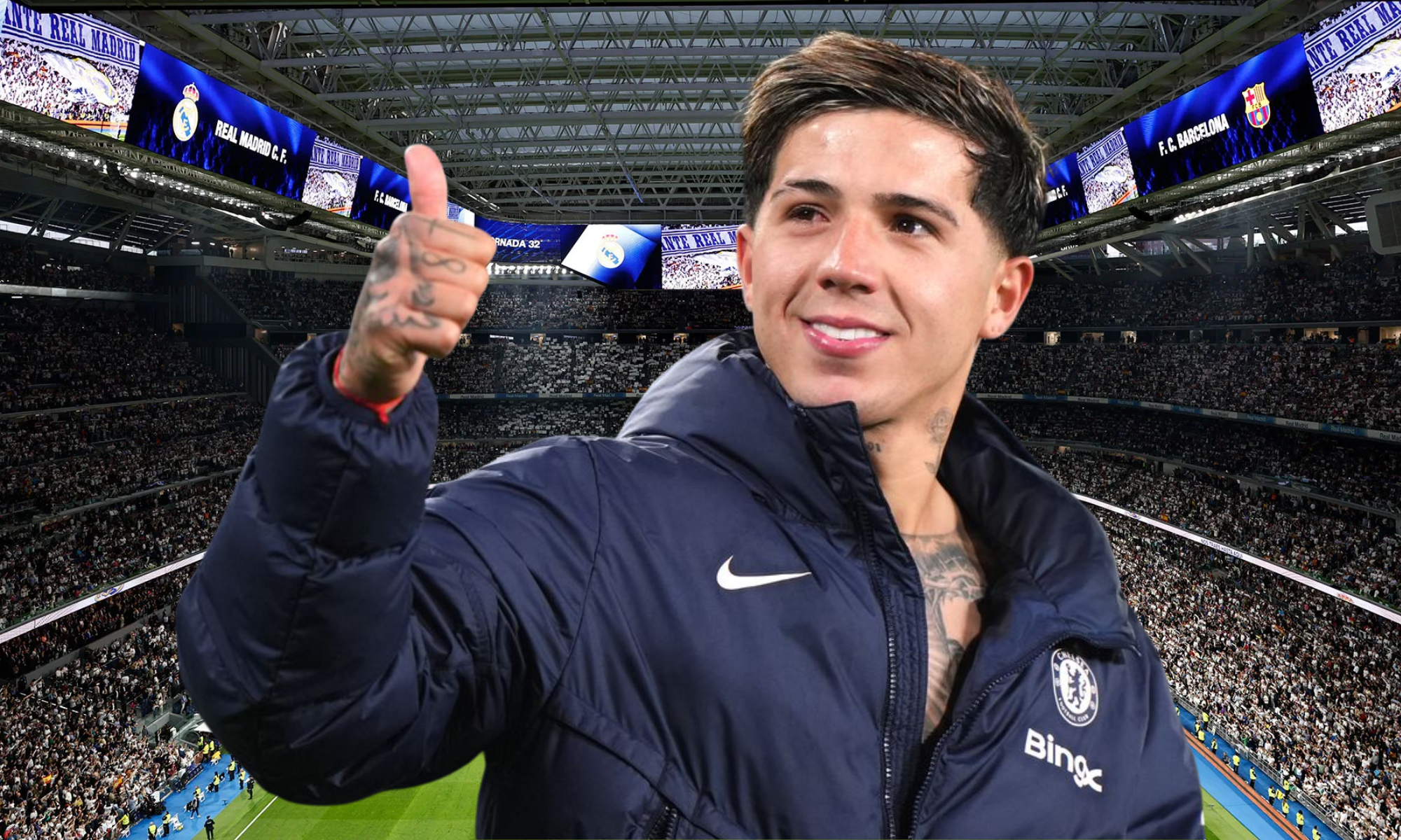 Enzo Fernández gana fuerza como futurible del Real Madrid este verano