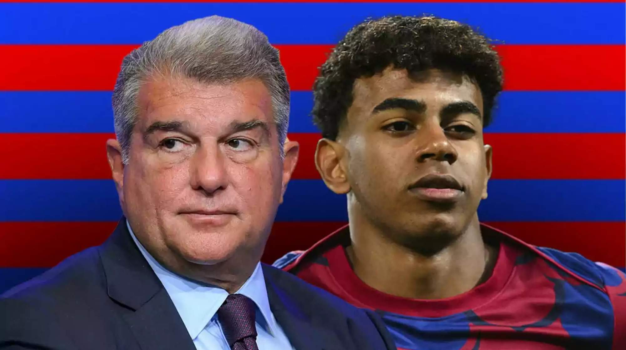 Yamal pone en aprietos a Laporta. 