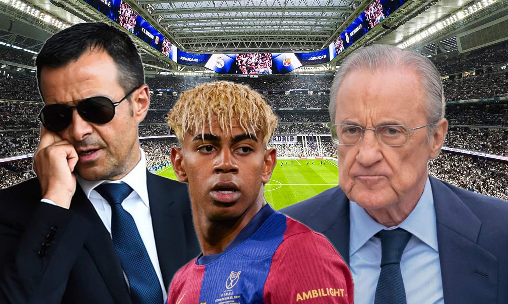 Jorge Mendes está dispuesto a llevar a Lamine Yamal al Real Madrid