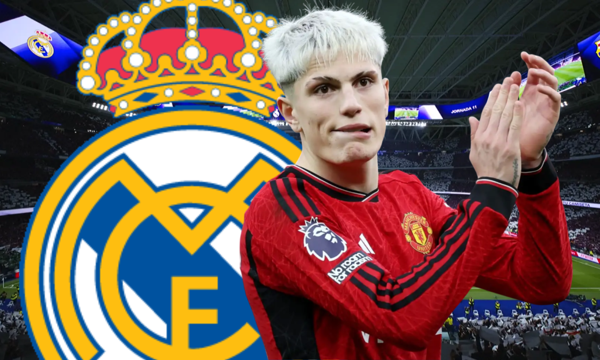 Alejandro Garnacho activa el plan para intentar fichar por el Real Madrid