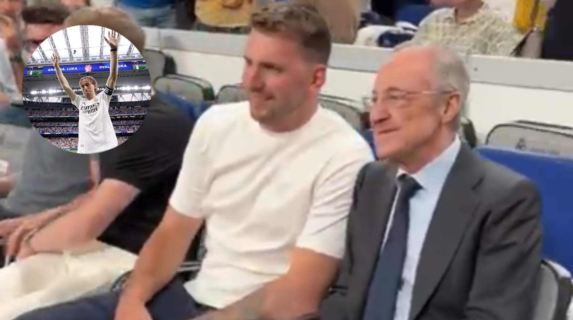 Doncic confesó a Florentino como vivió el adiós de Modric. 