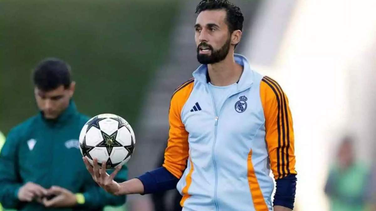 Álvaro Arbeloa durante un partido con el Juvenil A del Real Madrid.