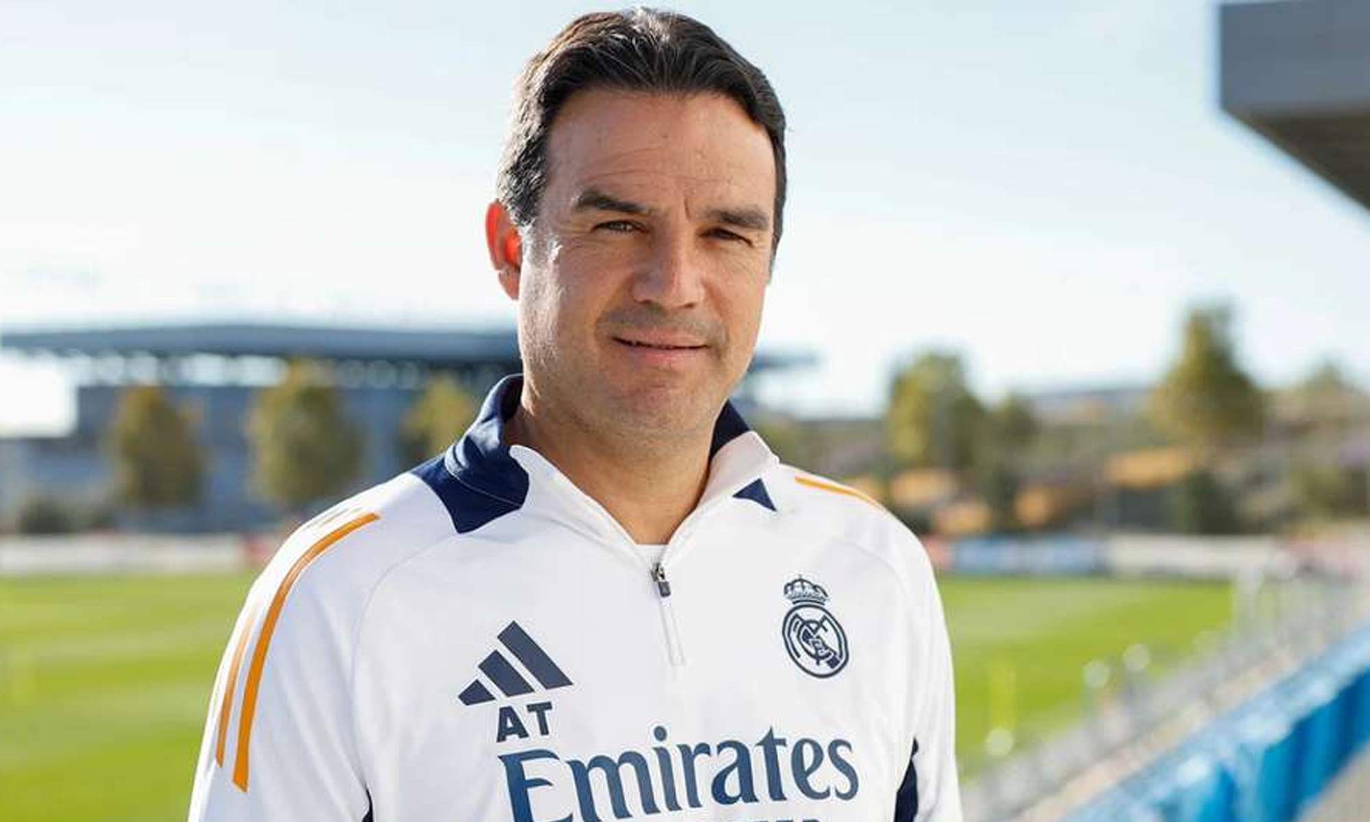 Alberto Toril en la Ciudad Deportiva de Valdebebas.