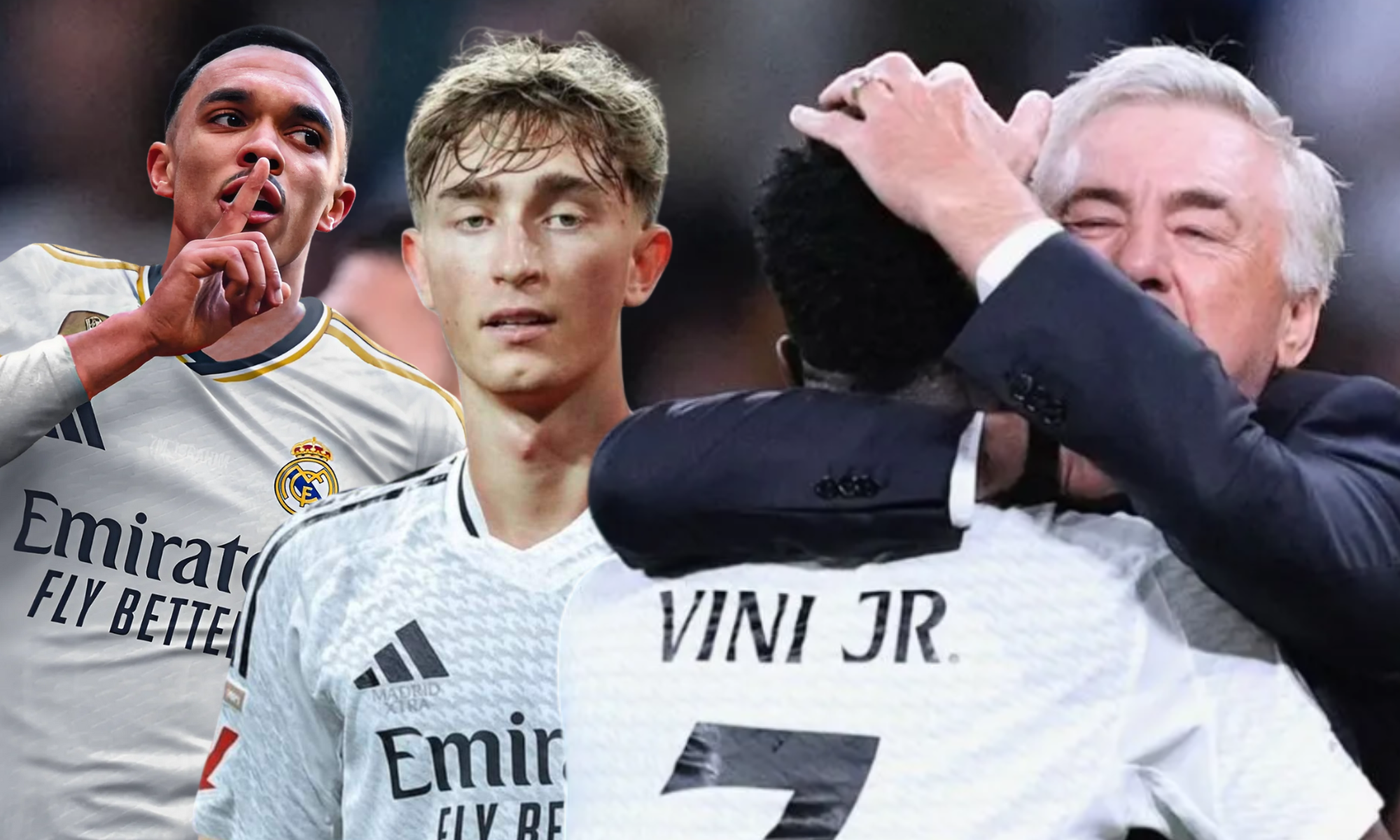 Carlo Ancelotti habla a Vinícius sobre los nuevos jugadores del Real Madrid