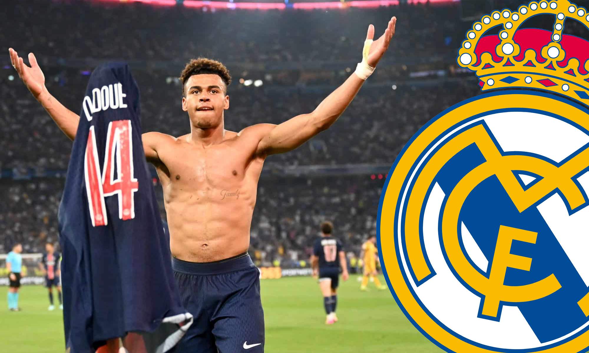 El Real Madrid dice adiós el fichaje de Doué tras su exhibición en la final de Champions