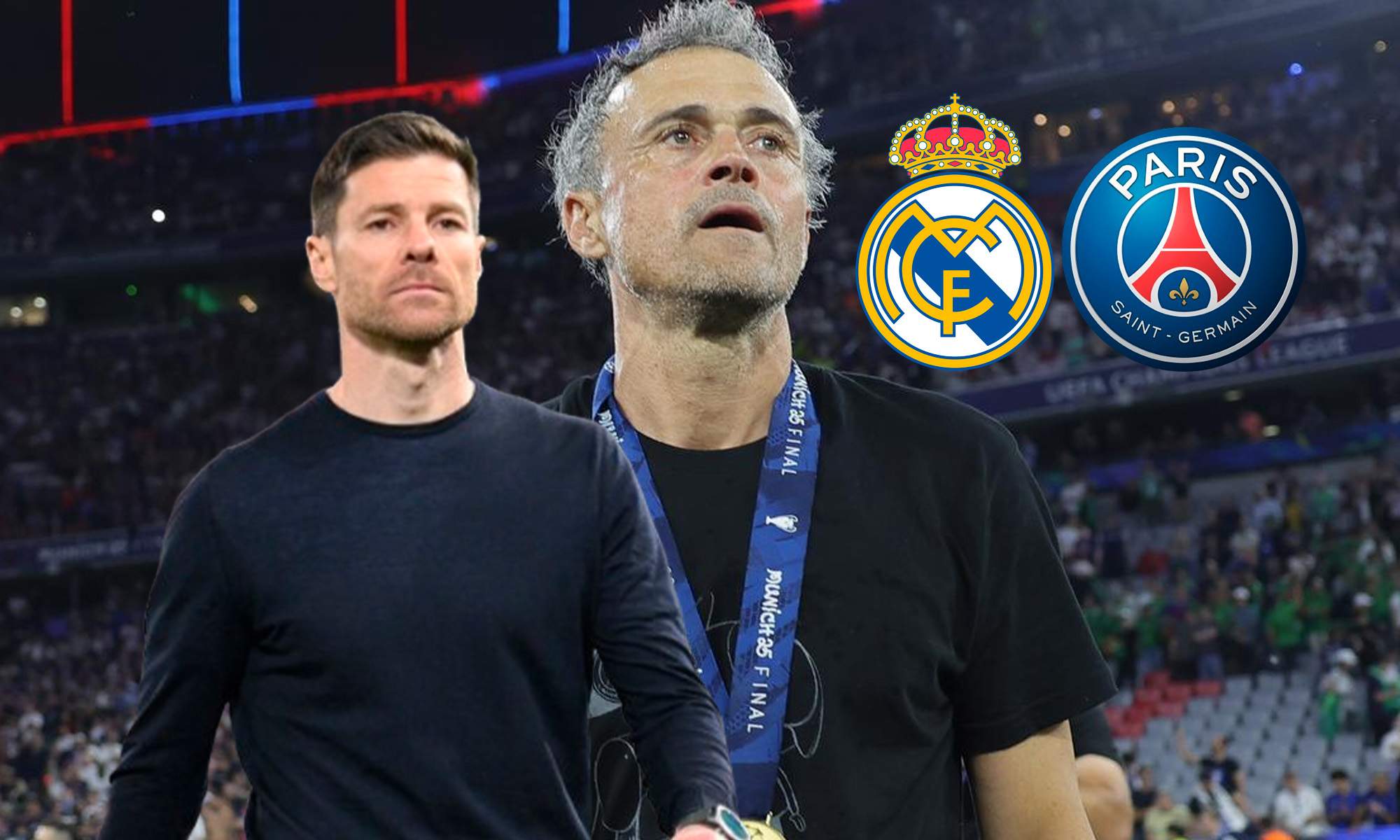 Luis Enrique y Xabi Alonso