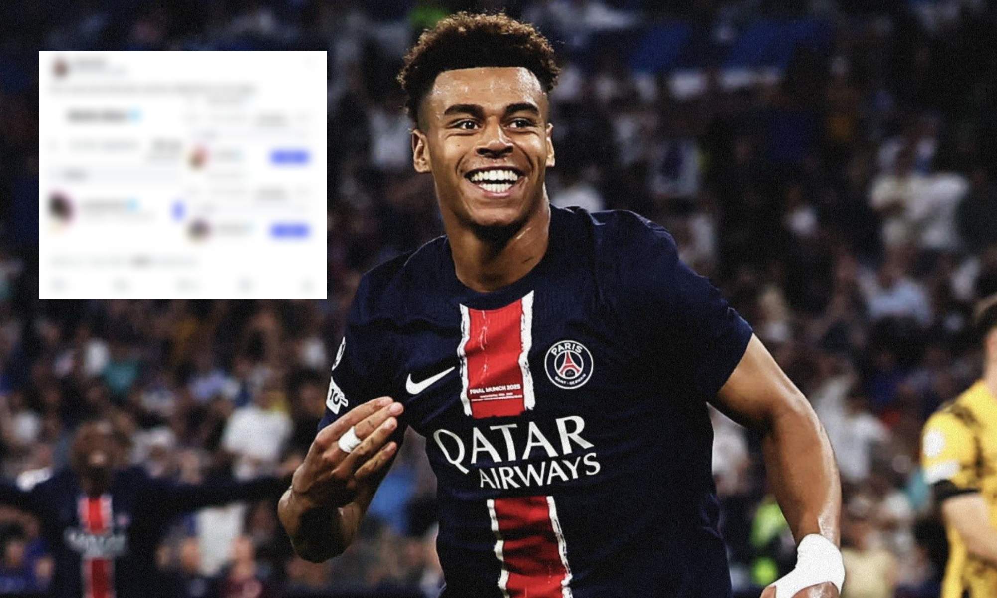El guiño de Doué al Real Madrid que no gusta al PSG