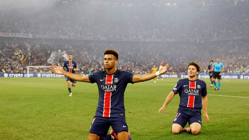 Désiré Doué gol psg