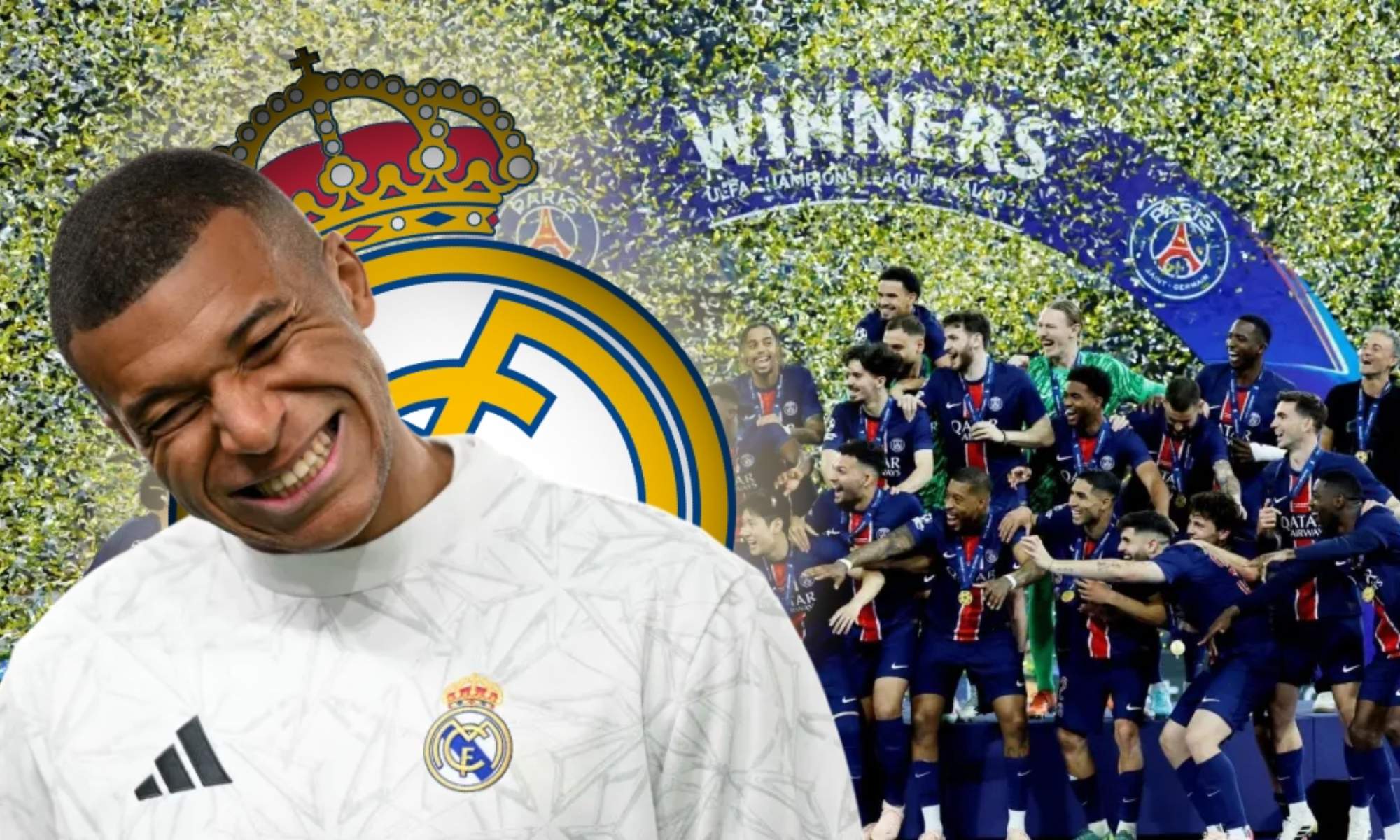 El Real Madrid se ha hecho eco de la victoria del PSG en la Champions y varios futbolistas merengues han felicitado al mejor amigo de Kylian Mbappé en su ex equipo.