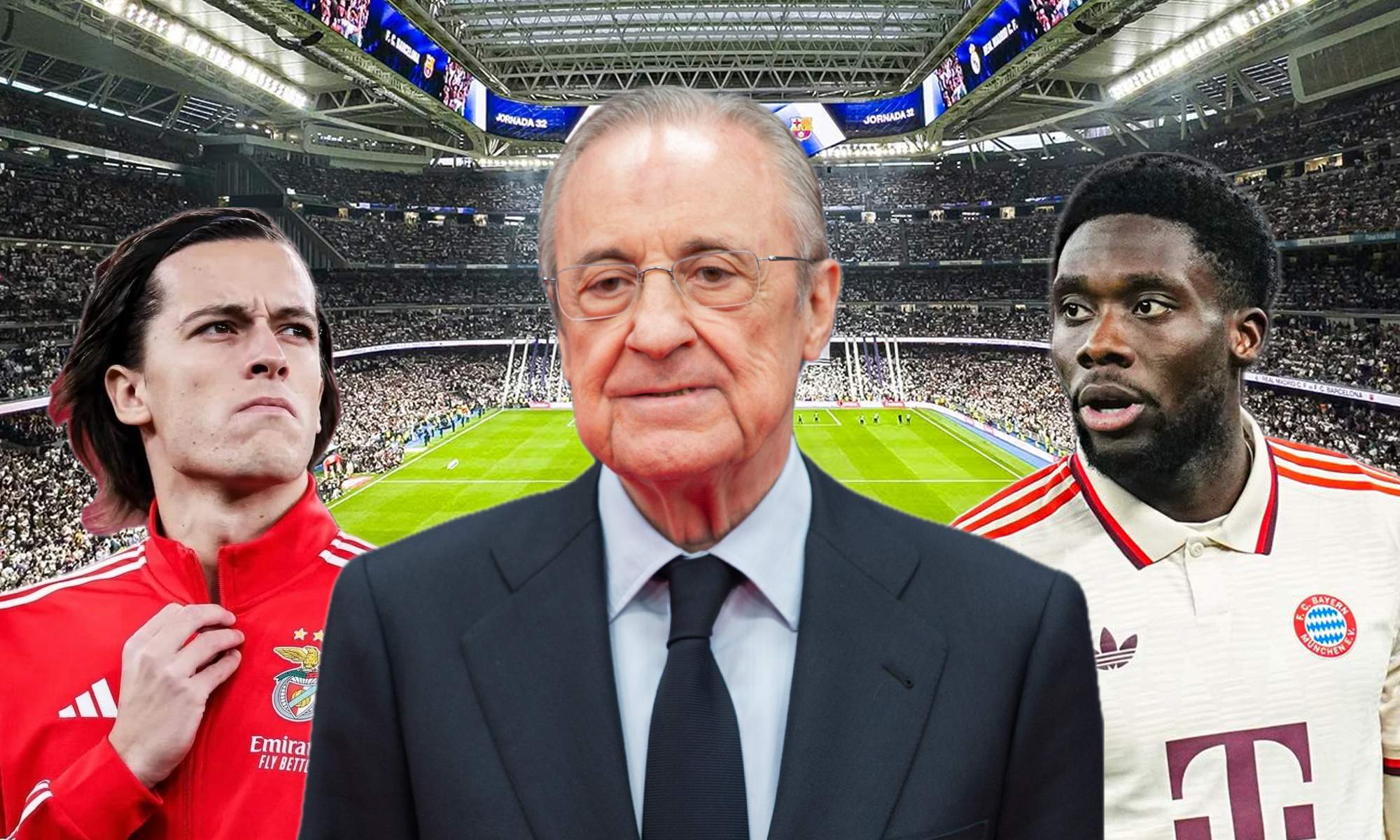 Florentino recupera el fichaje de Alphonso Davies por el precio de Álvaro Carreras