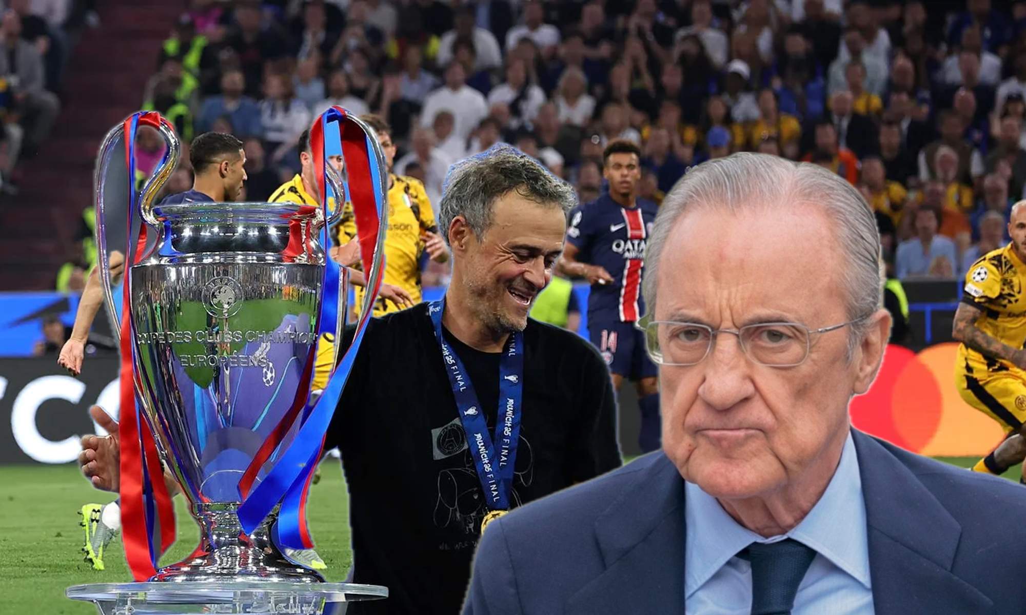 Luis Enrique responde al mensaje del Real Madrid por ganar la Champions: "No lo p..."