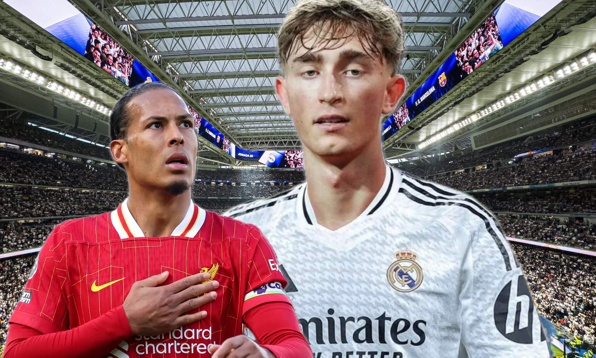 Decidido, el Real Madrid va a 'cambiar' a Huijsen por Van Dijk