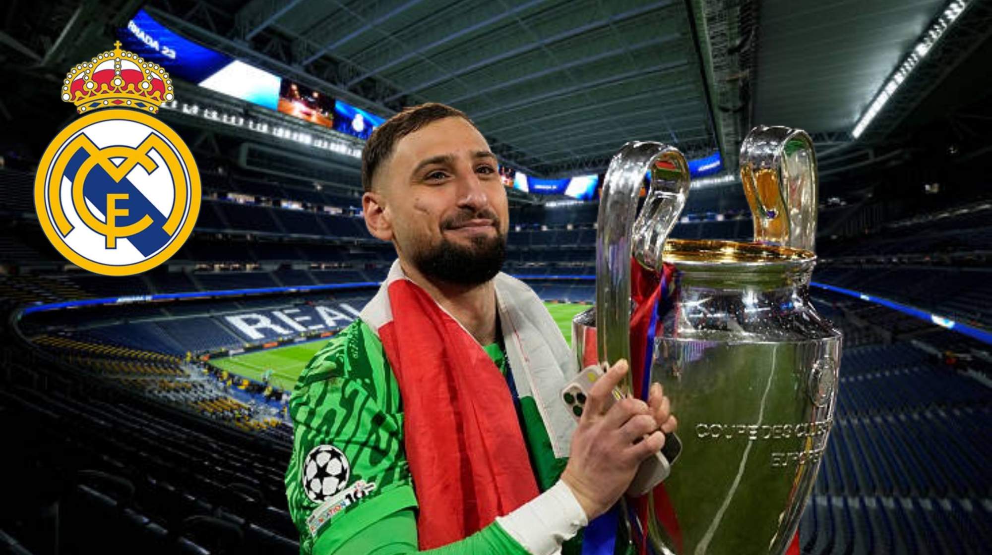 Italia pone a Donnarumma en el futuro del Real Madrid. 