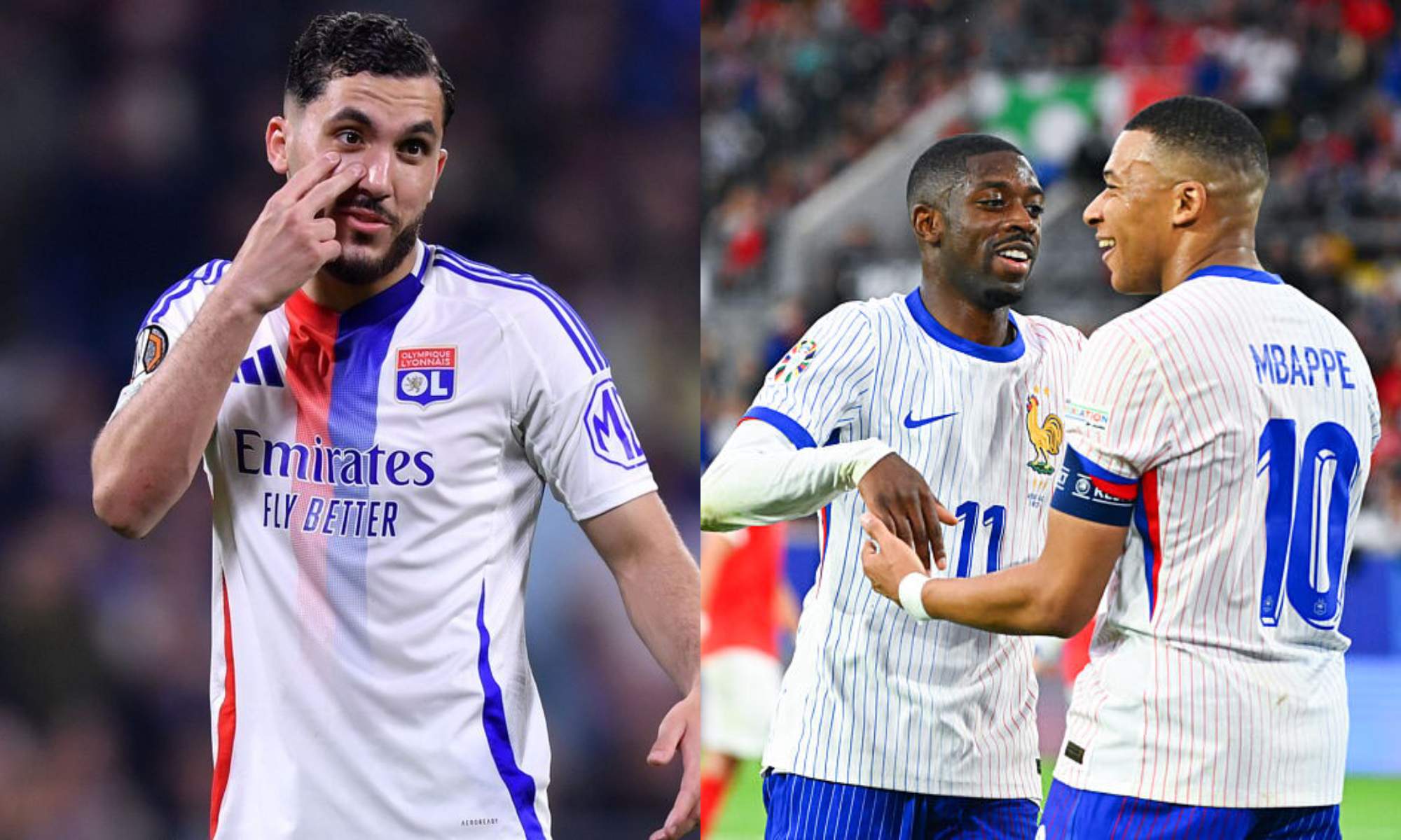 Rayan Cherki ha zanjado el debate sobre quién es el mejor del mundo, arropando a su compatriota Kylian Mbappé.