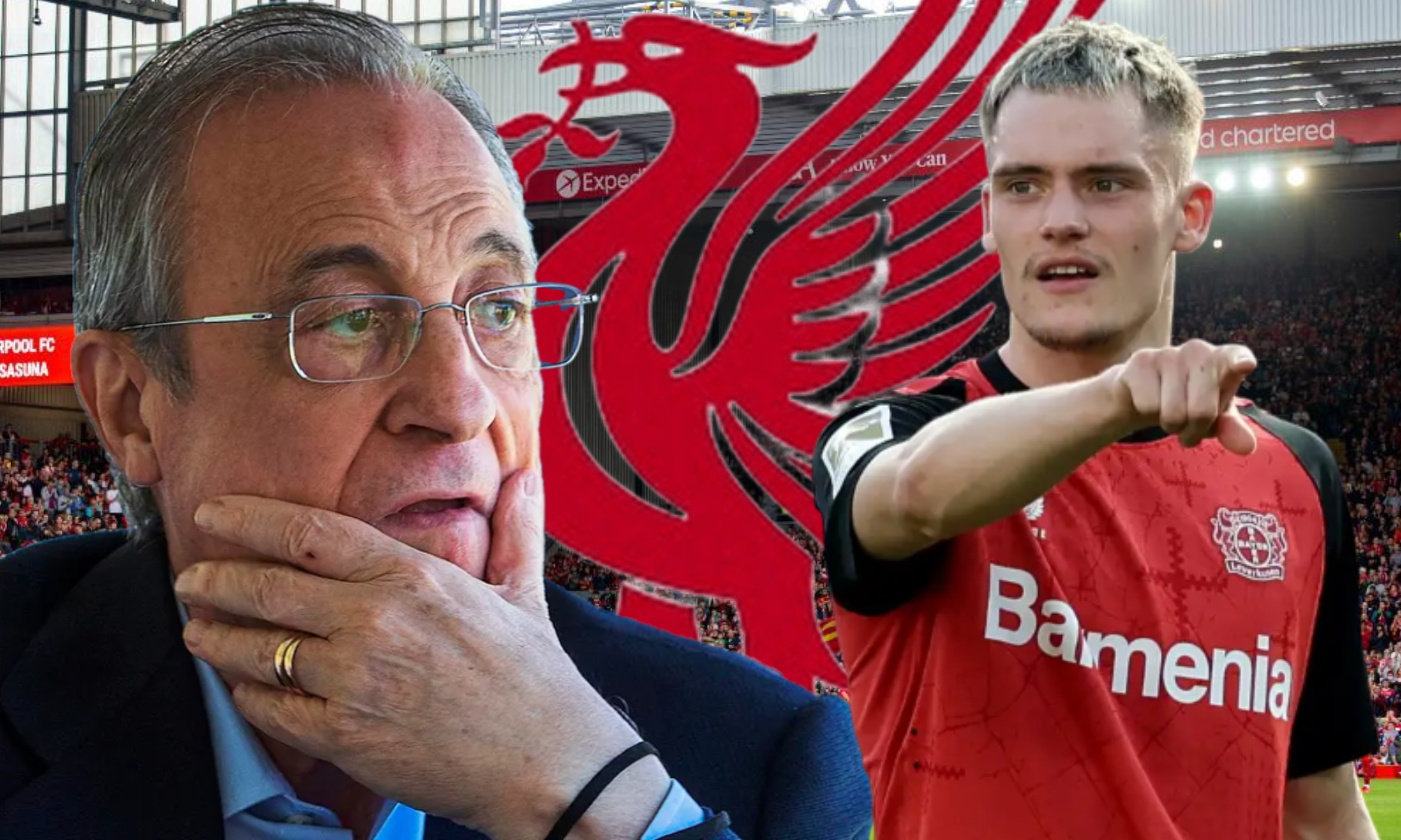 Florentino Pérez deja una reacción inesperada al intento de fichaje de Florian Wirtz