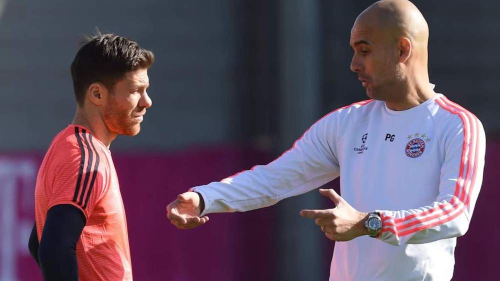 xabi alonso pep guardiola