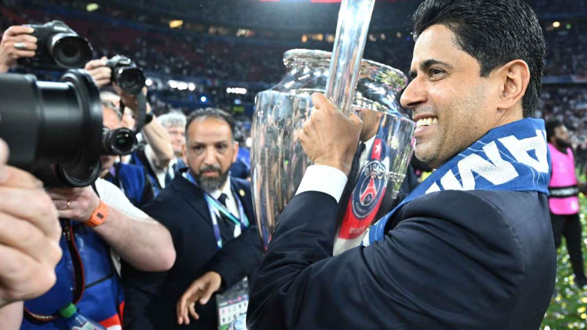 Al Khelaifi con la Champions