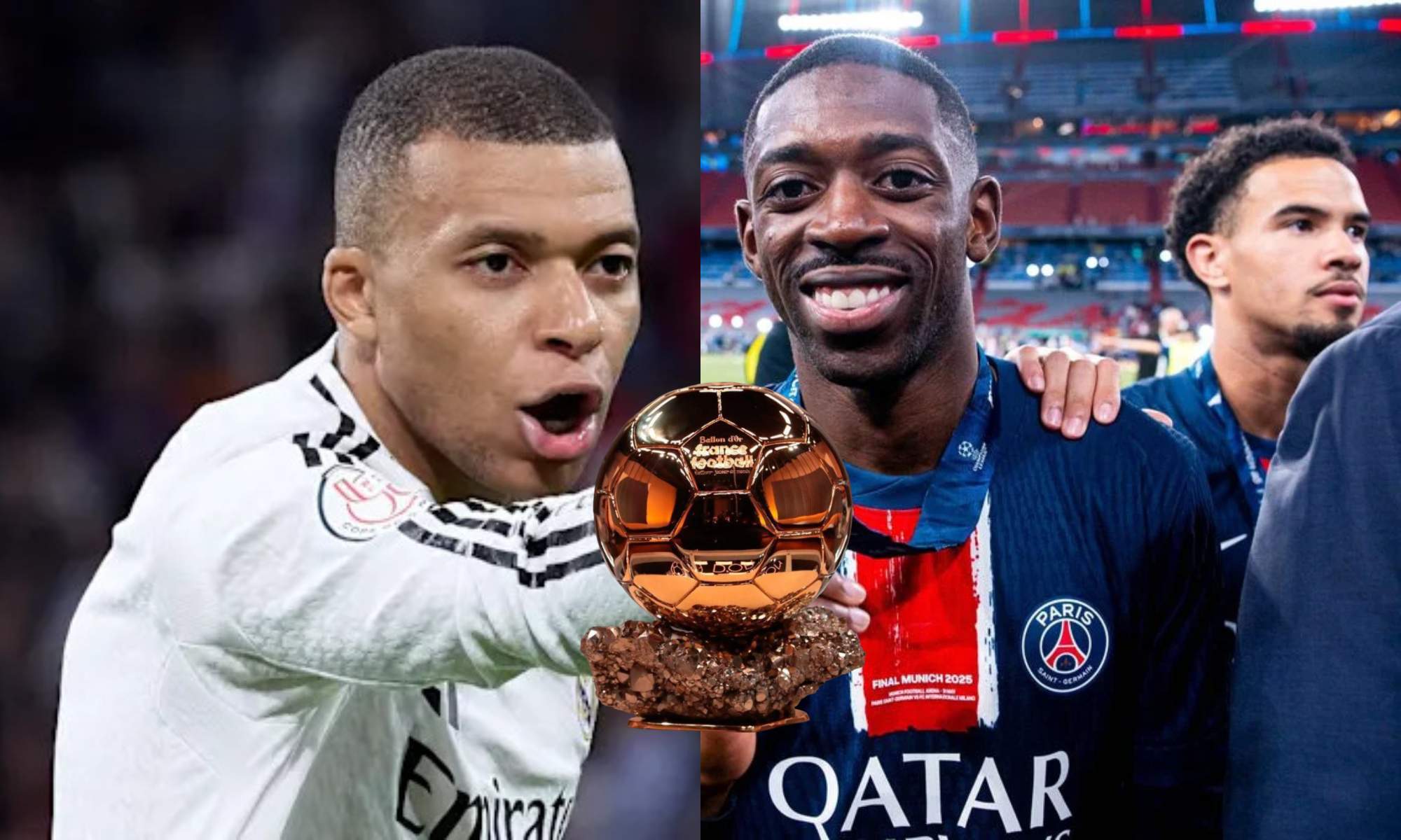 El experto en fútbol internacional ve a Mbappé más favorito que Dembelé para el Balón de Oro