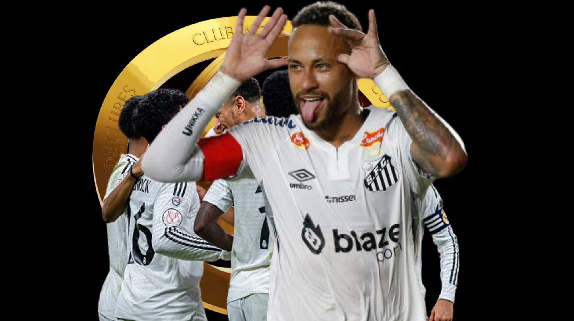 Neymar pudo ser rival del Real Madrid en el Mundial de Clubes. 
