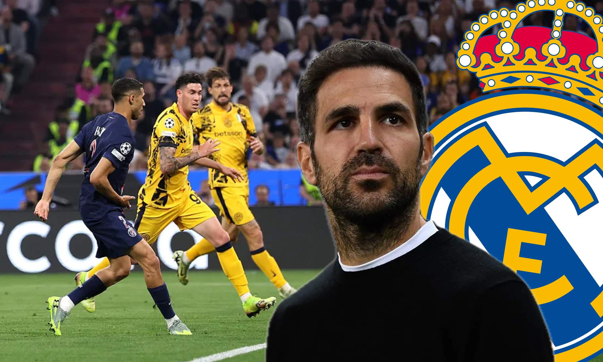 Fàbregas se va al Inter de Milán y llama a Florentino para fichar a un jugador del Real Madrid Fàbregas se va al Inter de Milán y llama a Florentino para fichar a un jugador del Real Madrid