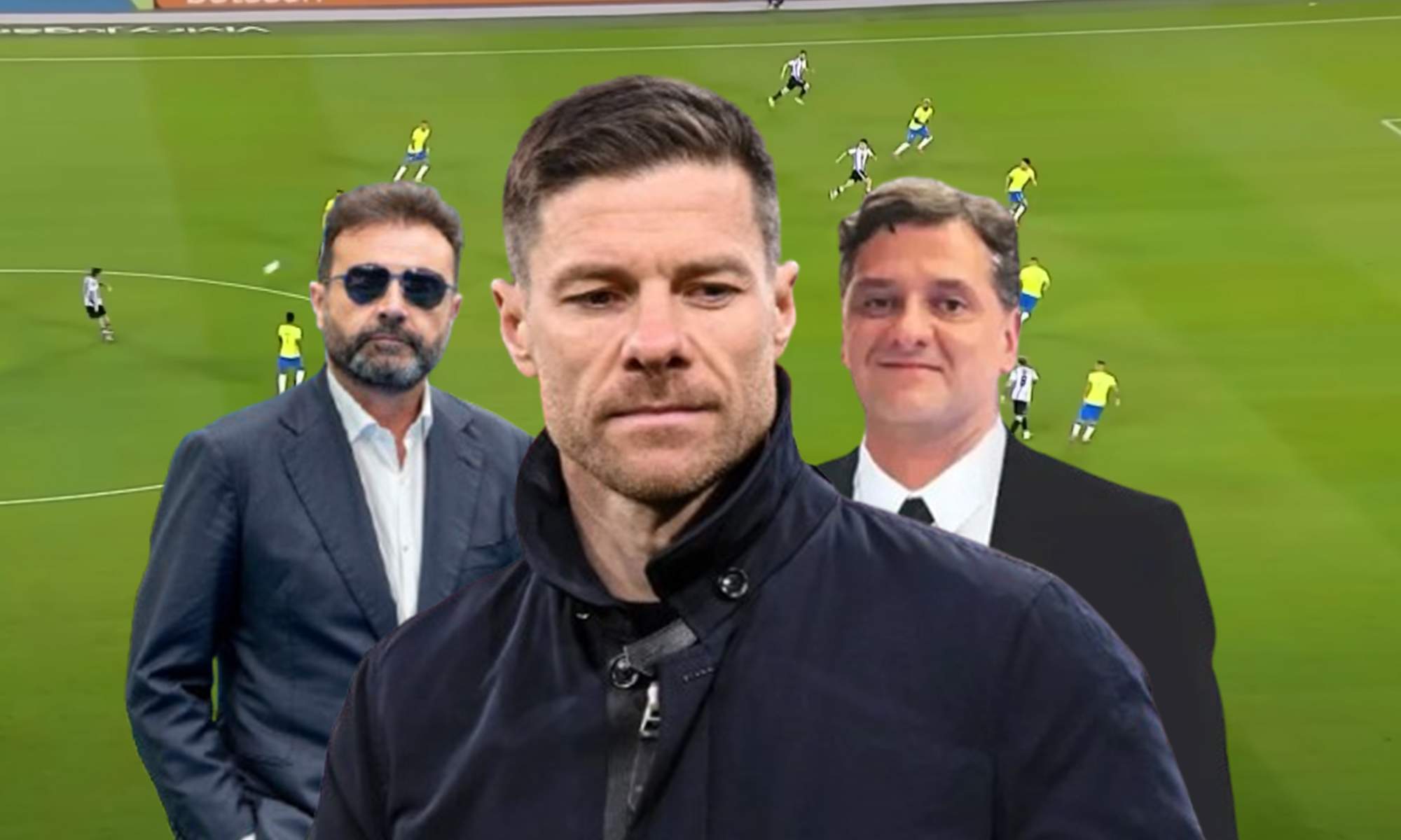 José Ángel Sánchez, Xabi Alonso, Juni Calafat y el Argentina - Brasil. 