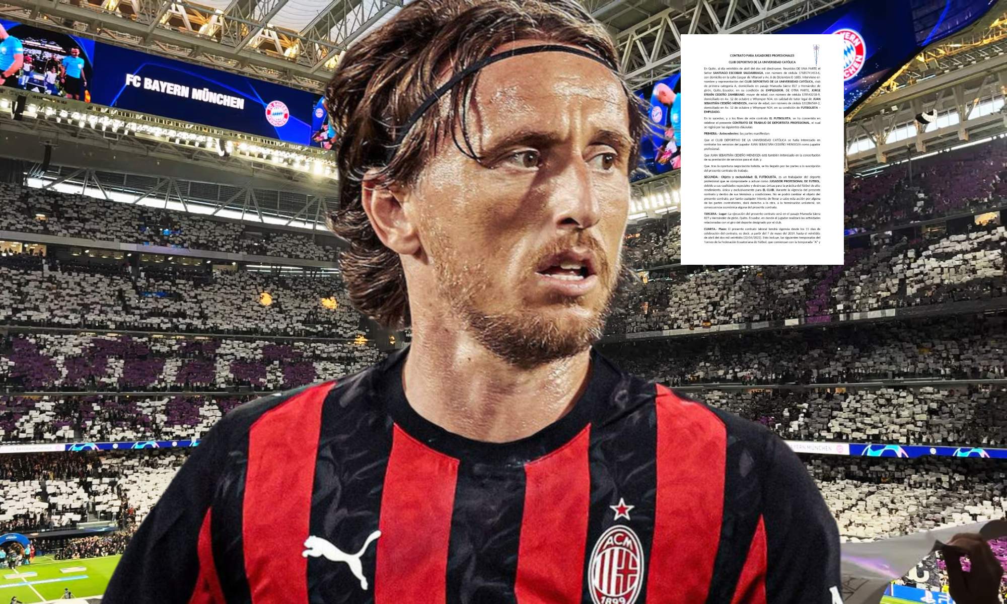 Modric será nuevo jugador del AC Milan
