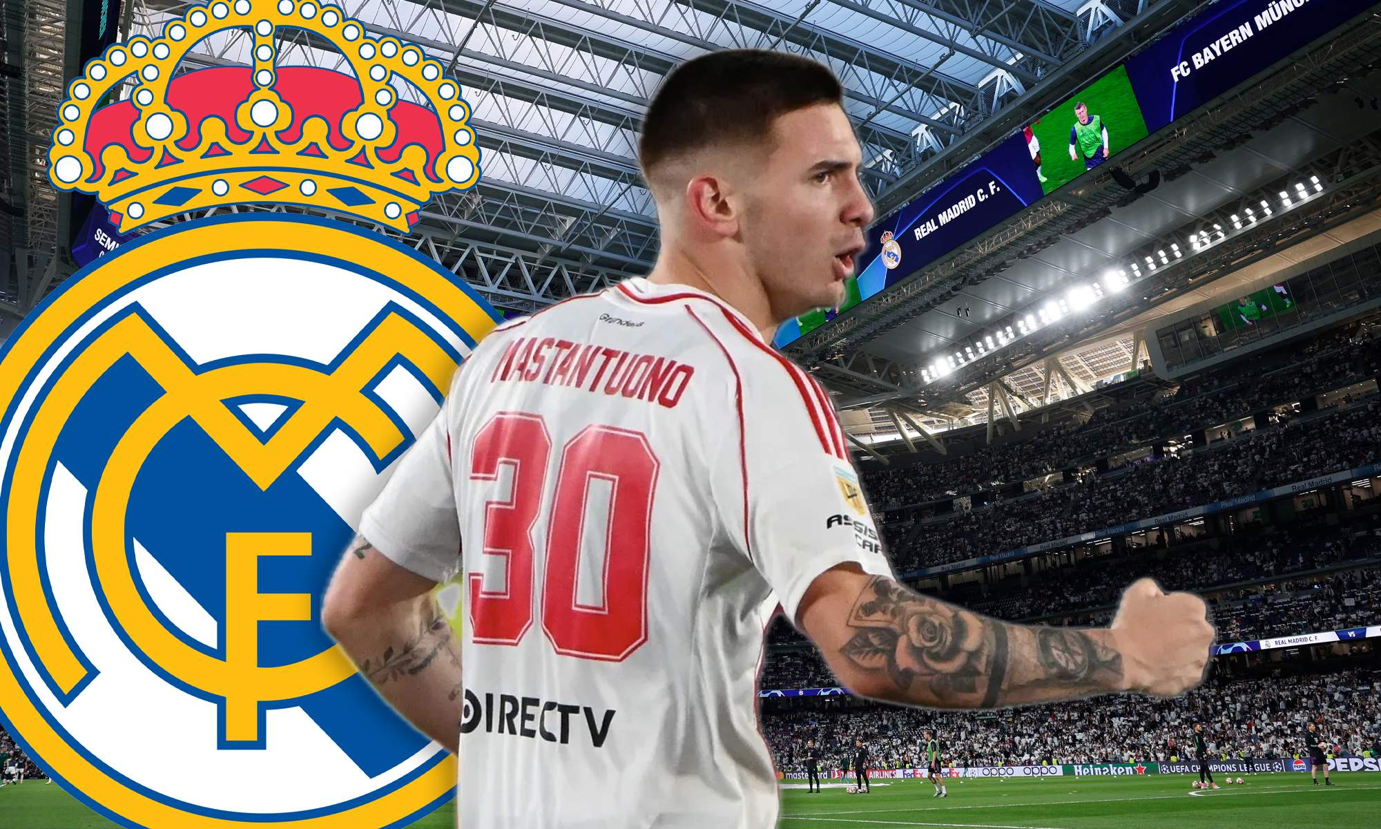 River hace oficial el fichaje de Mastantuono por el Real Madrid, sorprende el precio River hace oficial el fichaje de Mastantuono por el Real Madrid, sorprende el precio
